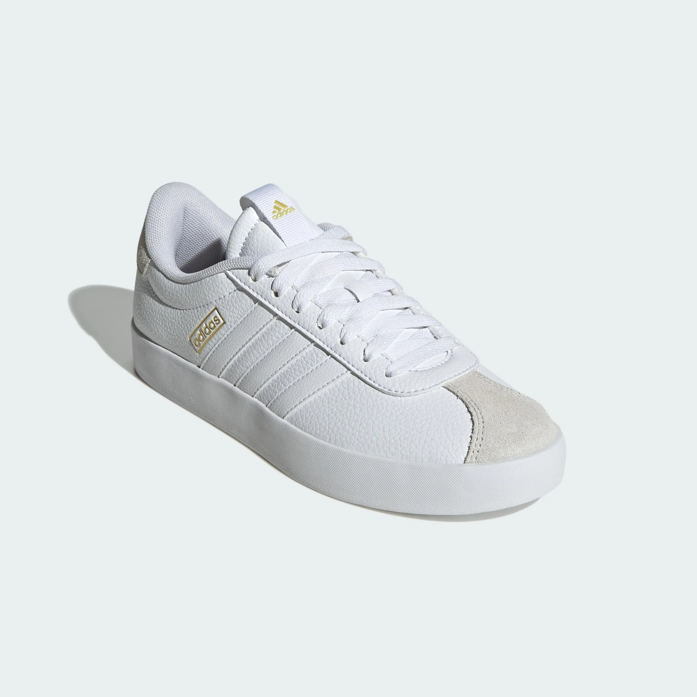 adidas VL Court 3.0 Shoes, Cloud White / Grey One, 40 EU - immagine 8