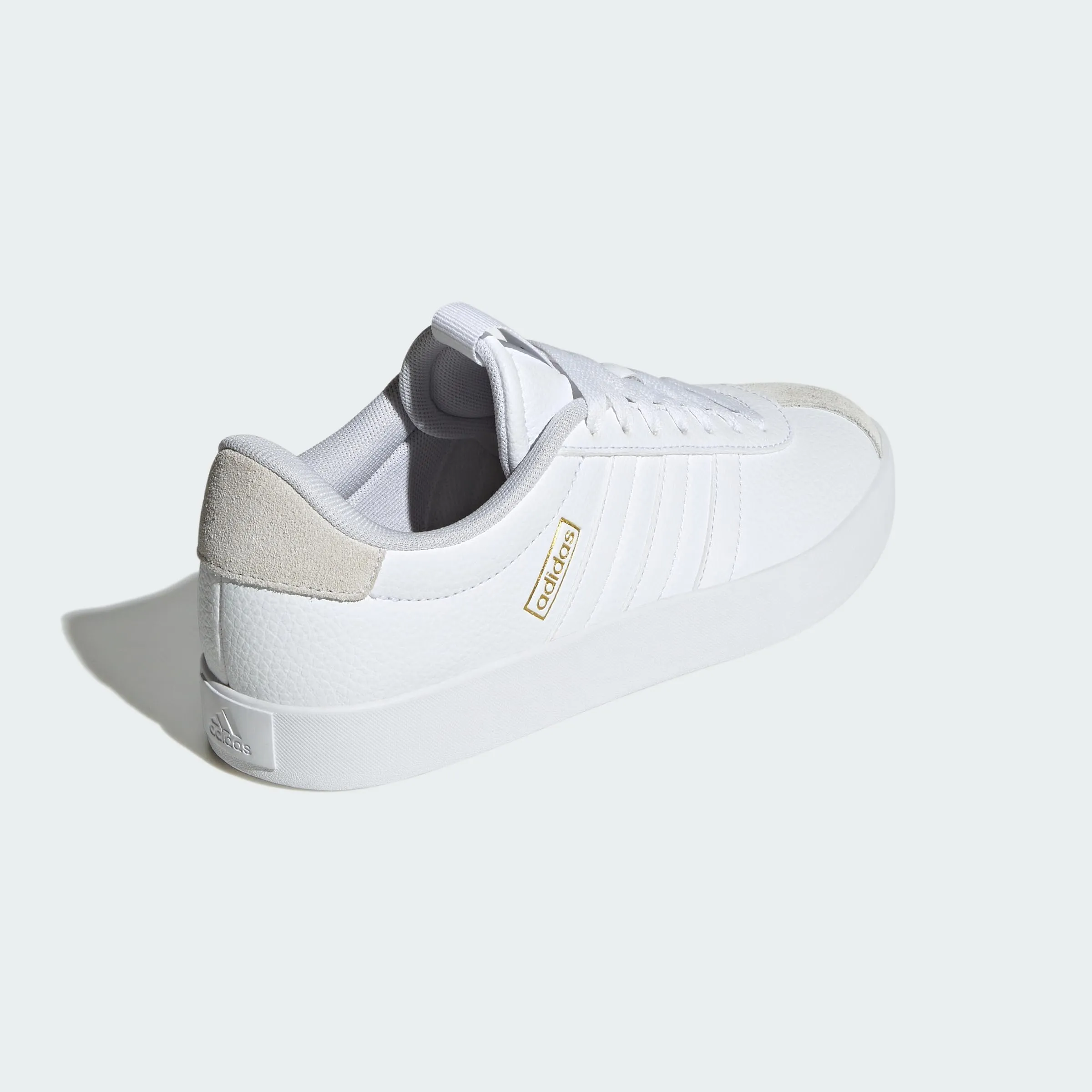 adidas VL Court 3.0 Shoes, Cloud White / Grey One, 40 EU - immagine 9