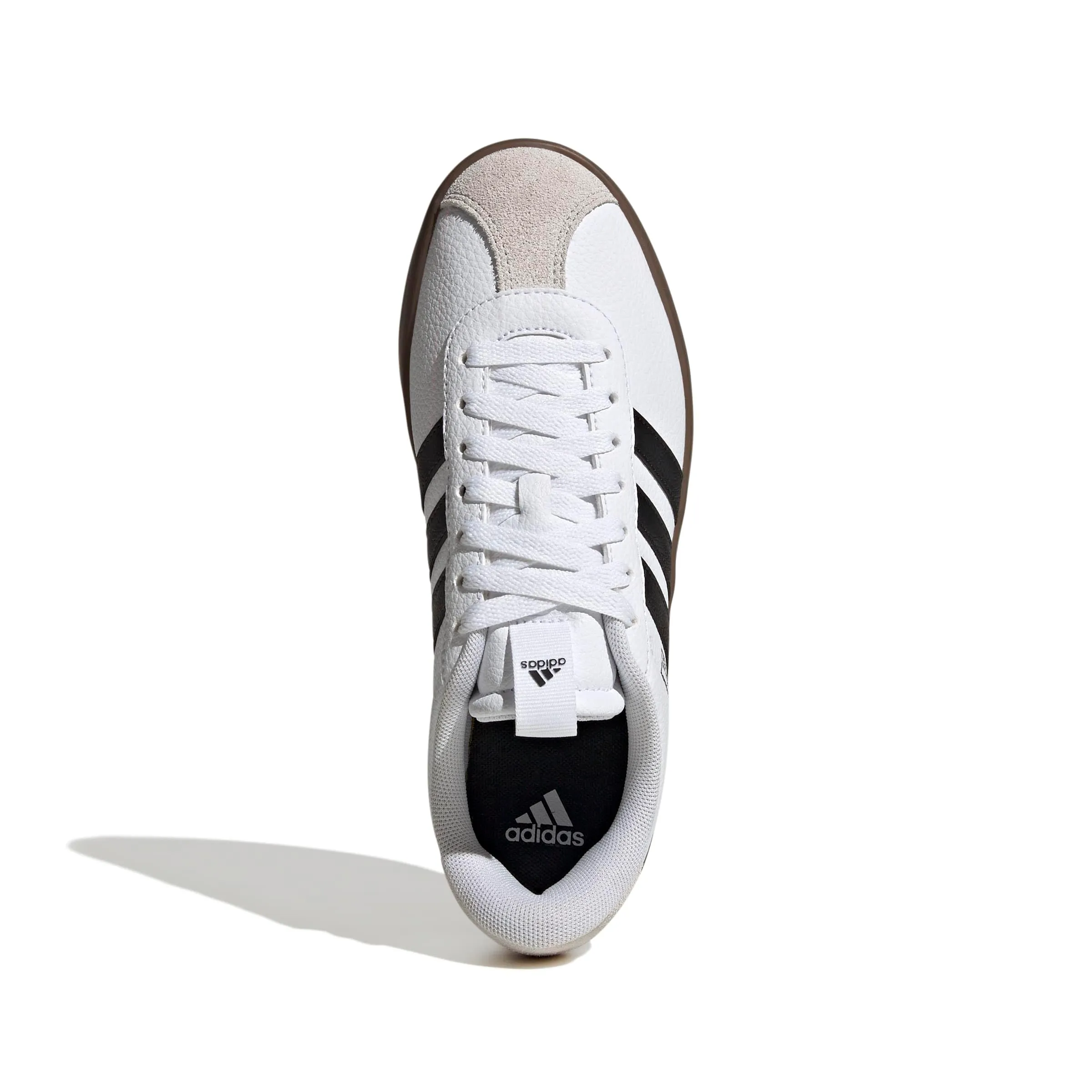 adidas VL Court 3.0 Women's Shoes, Cloud White/Core Black/Grey One, 39 1/3 EU - immagine 9