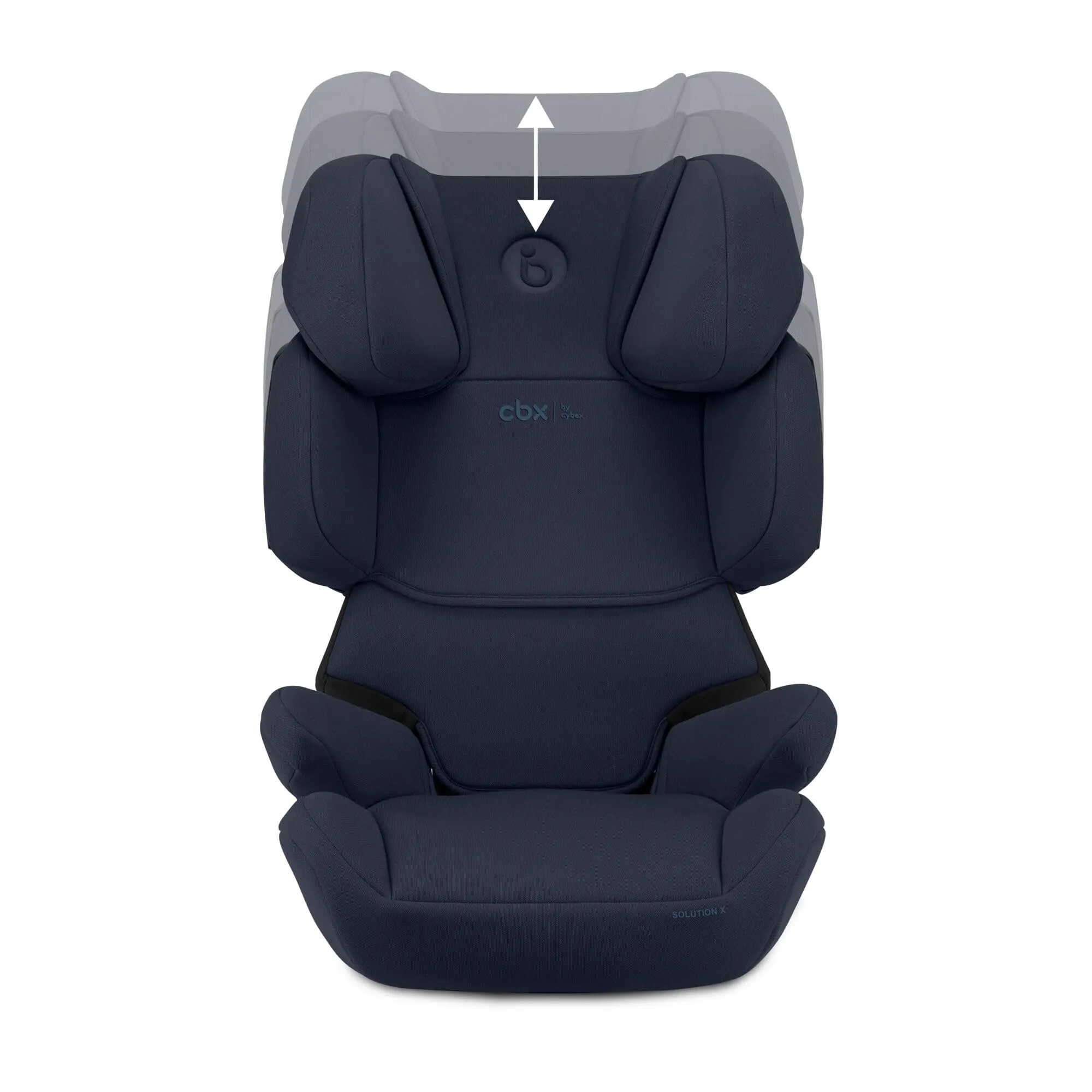 Cybex Solution X i-Fix Seggiolino Auto, 3-12 Anni (100-150 cm, 15-50 kg), Blue Moon - immagine 3