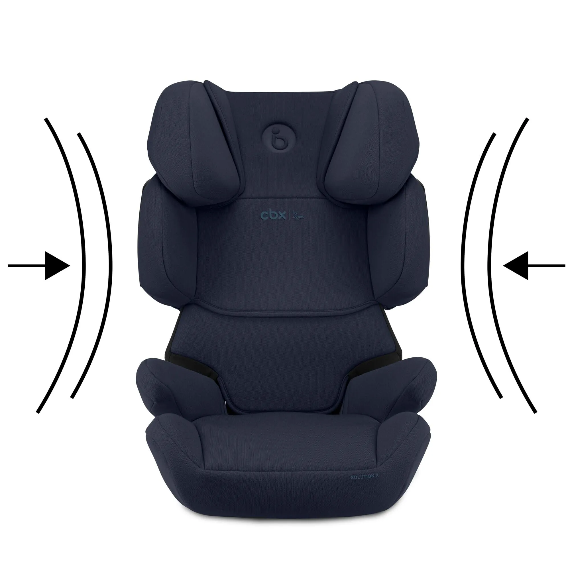 Cybex Solution X i-Fix Seggiolino Auto, 3-12 Anni (100-150 cm, 15-50 kg), Blue Moon - immagine 8