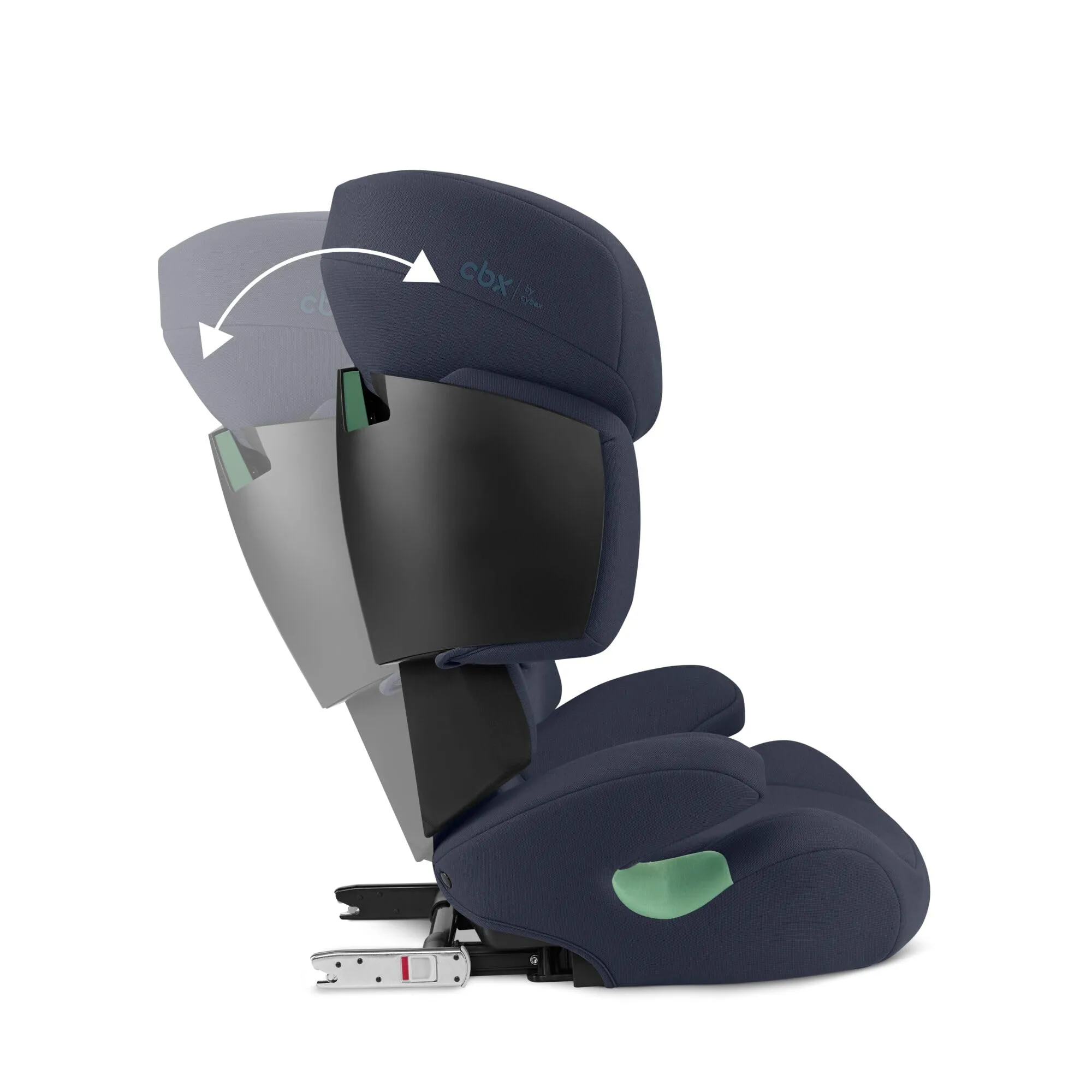 Cybex Solution X i-Fix Seggiolino Auto, 3-12 Anni (100-150 cm, 15-50 kg), Blue Moon - immagine 9