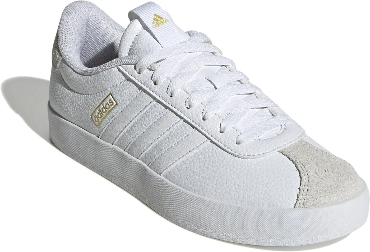 adidas VL Court 3.0 Shoes, Cloud White / Cloud White / Grey One, 39 1/3 EU - immagine 4