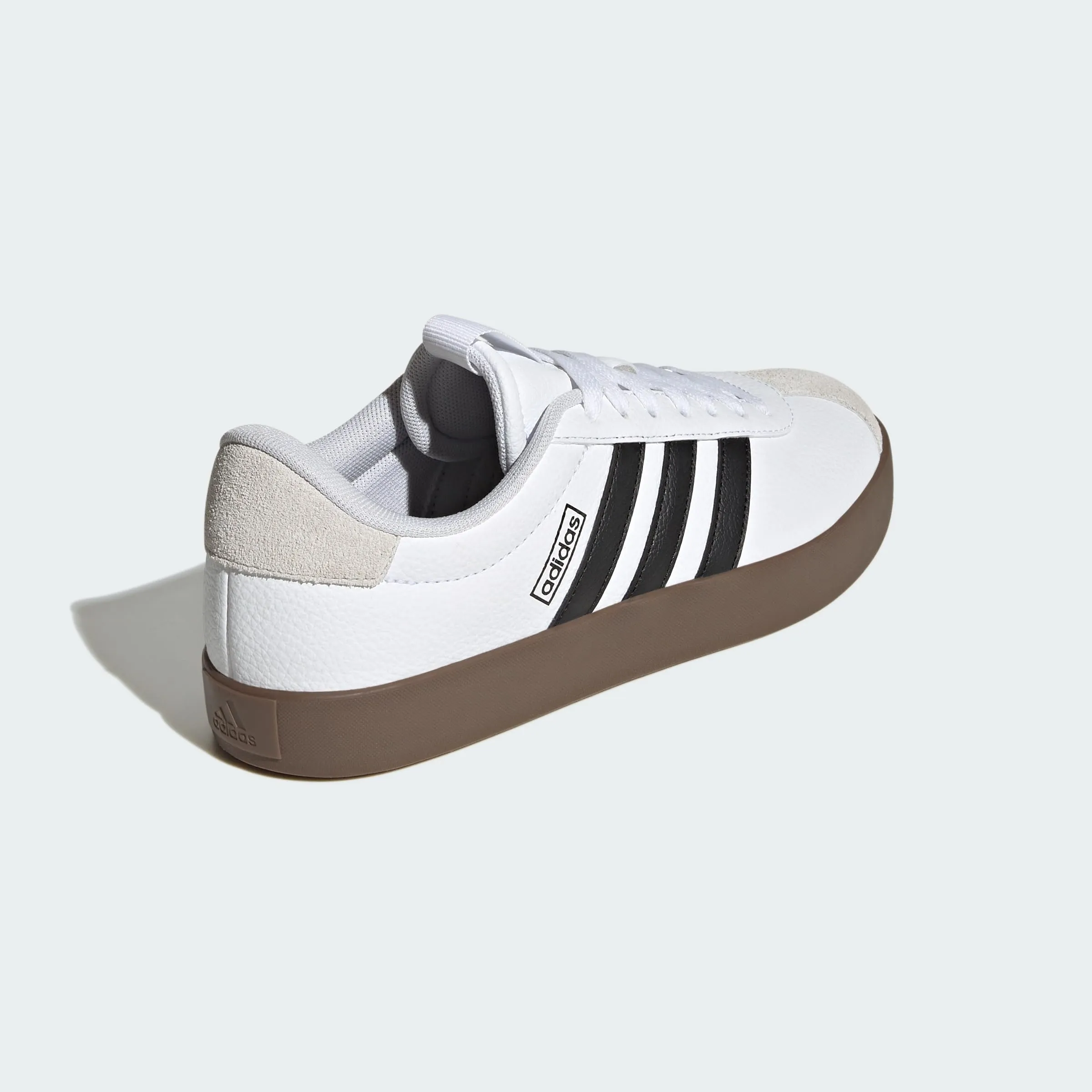 adidas VL Court 3.0 Shoes - Cloud White/Core Black/Grey One - 42 2/3 EU - immagine 8