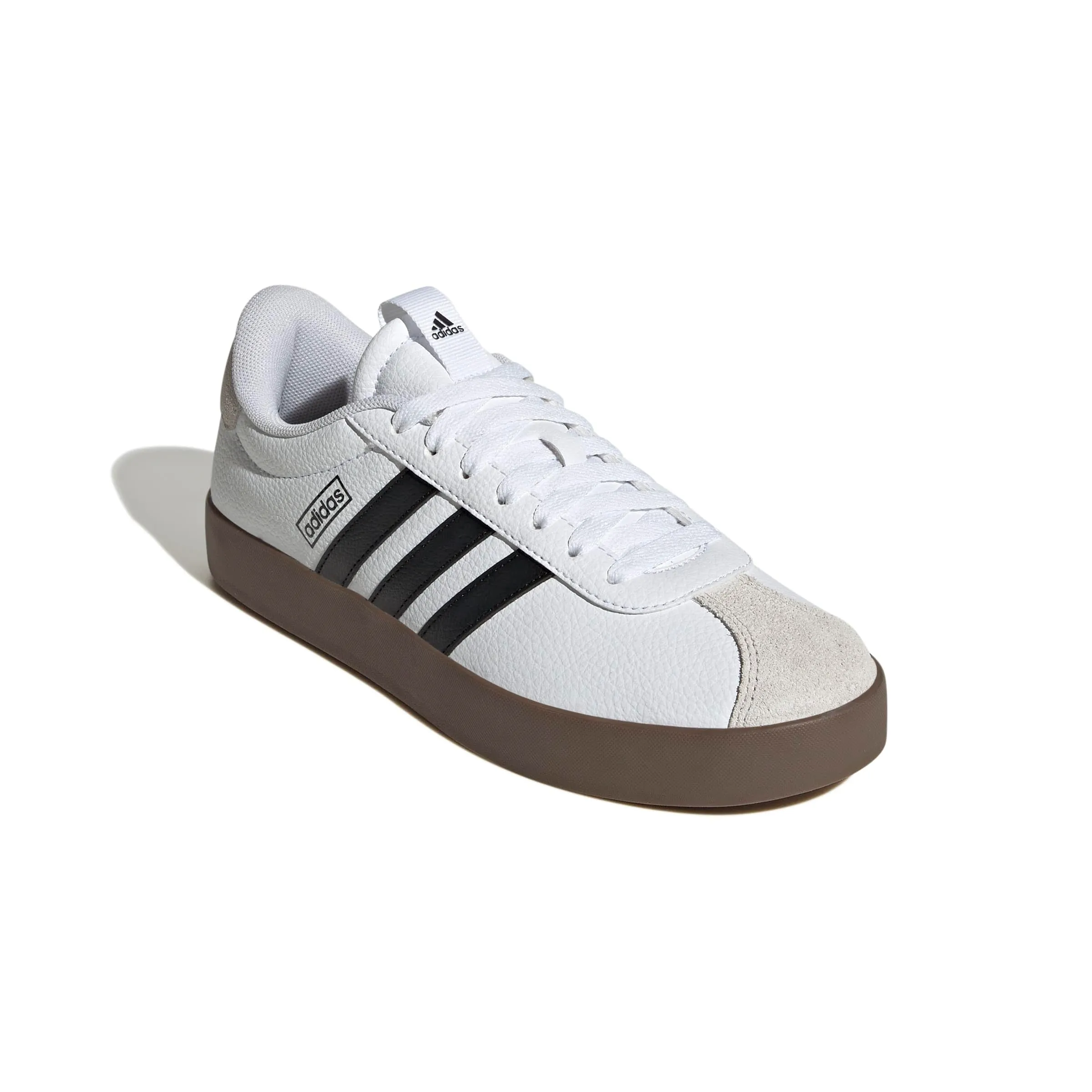 adidas VL Court 3.0 Shoes - Cloud White/Core Black/Grey One - 38 2/3 EU - immagine 5