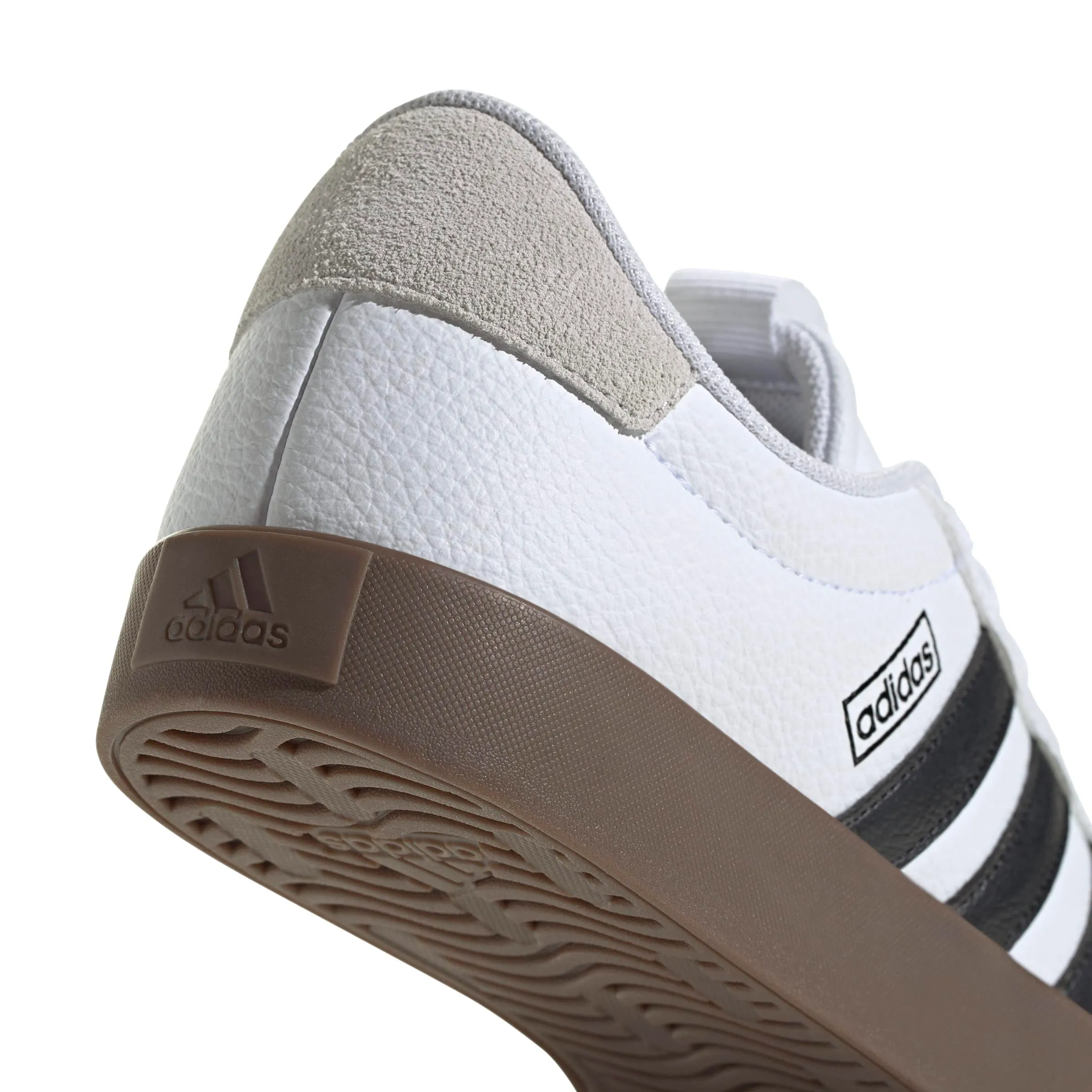 adidas VL Court 3.0 Shoes - Cloud White/Core Black/Grey One - 38 2/3 EU - immagine 7