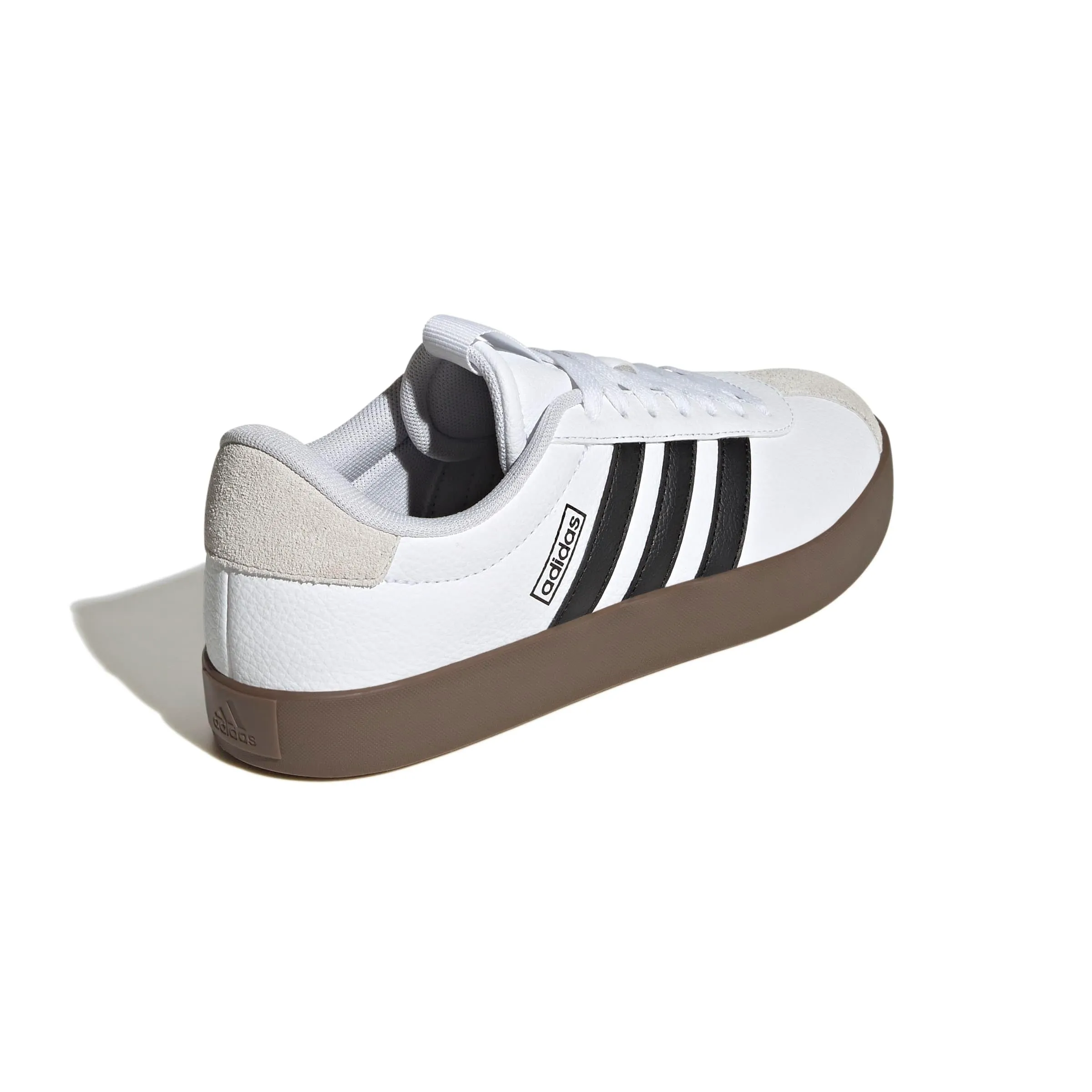 adidas VL Court 3.0 Shoes, Cloud White/Core Black/Grey One, 40 EU - immagine 8