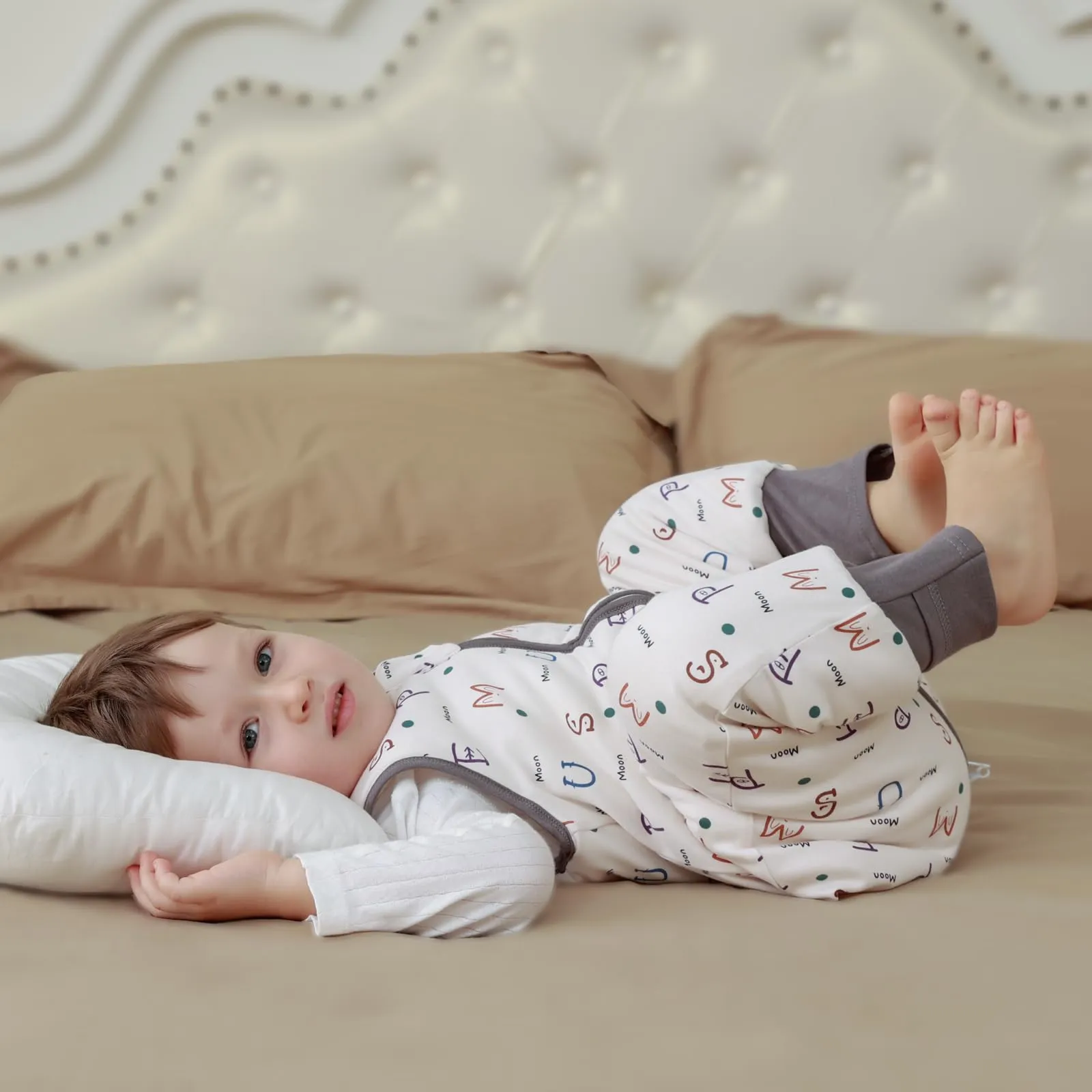 MIKAFEN Sacco Nanna con Gambe per Bambini, 2,5 Tog, 3-4 anni - immagine 9