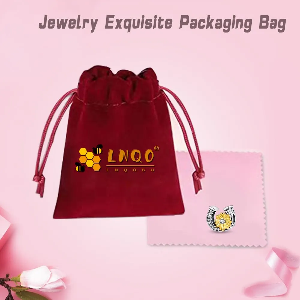 LNQOBU Ciondolo Charm Donna in Argento Sterling 925 per Bracciali e Collane - immagine 6
