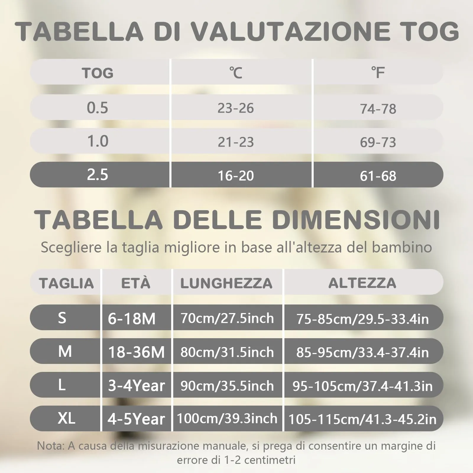 MIKAFEN Sacco Nanna con Gambe per Bambini 2,5 Tog, 18-36 Mesi - immagine 7