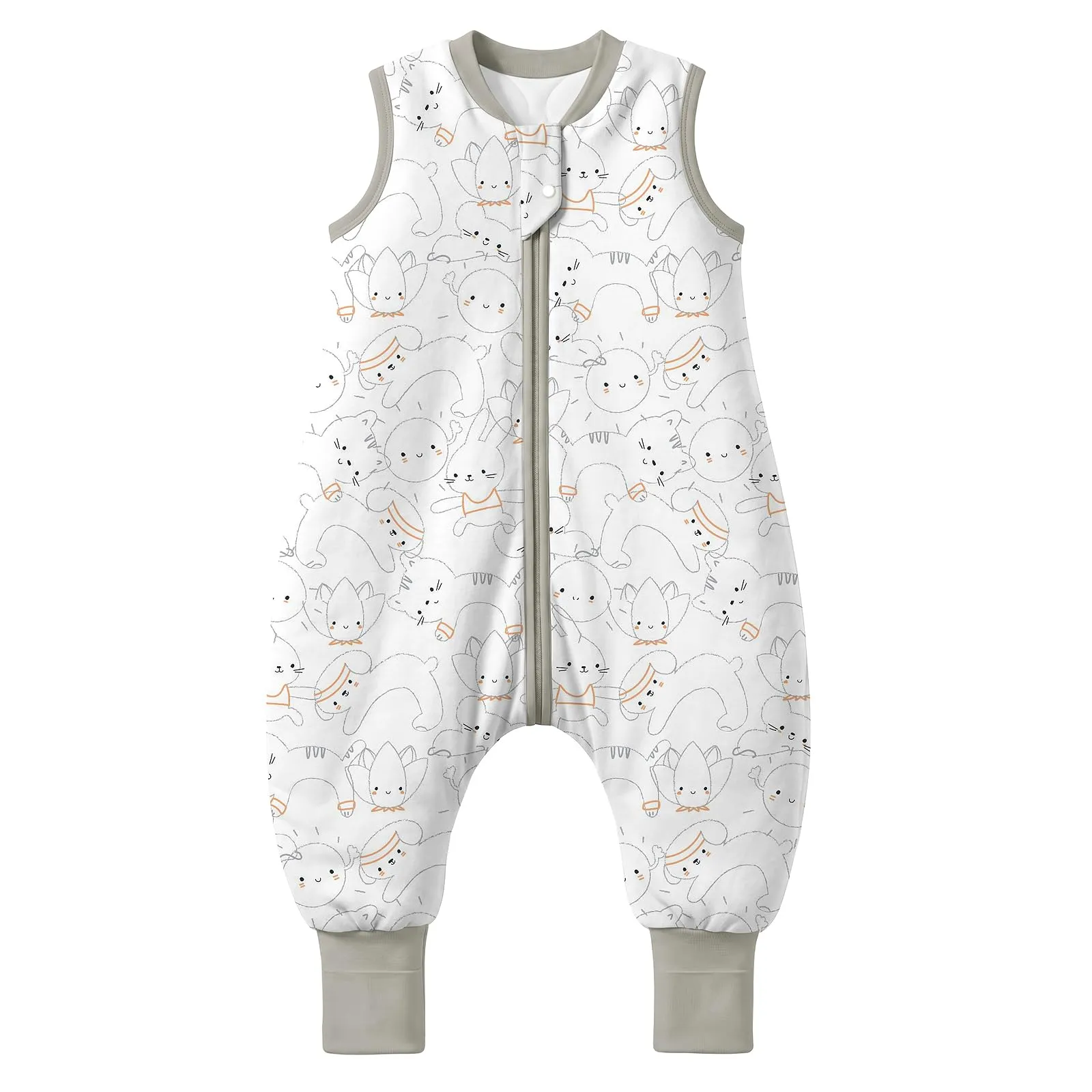 MIKAFEN Sacco Nanna con Gambe per Bambini, 2.5 Tog, 18-36 Mesi - immagine 1