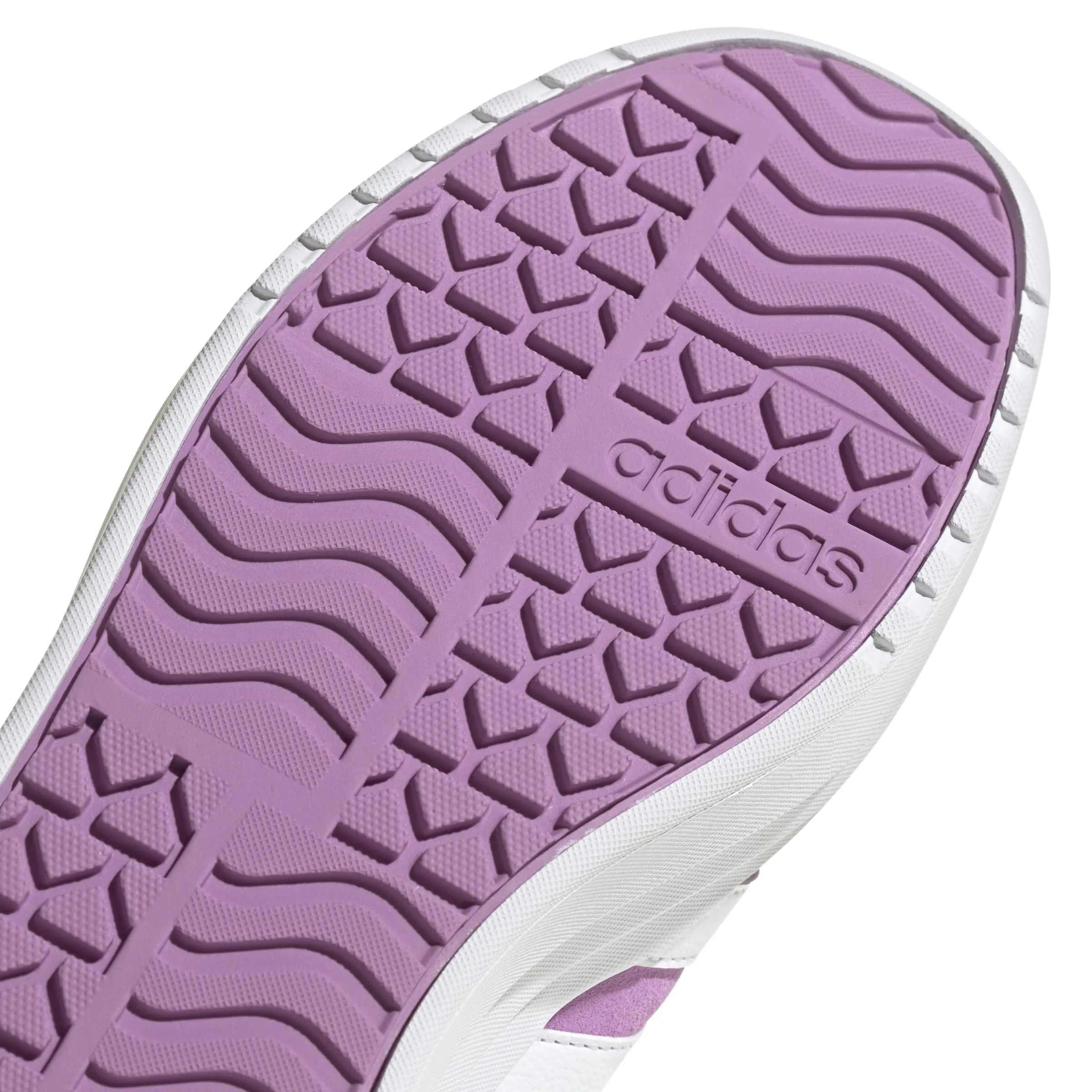 adidas VL Court Bold Women's Shoes - Preloved Viola/Bianco/Bianco - 42 2/3 EU - immagine 6