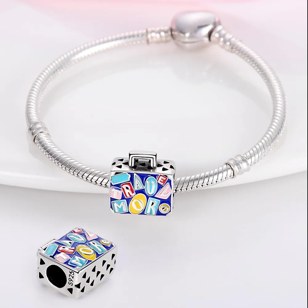 LNQOBU Ciondolo Charm Donna Argento Sterling 925 per Bracciali e Collane - immagine 2