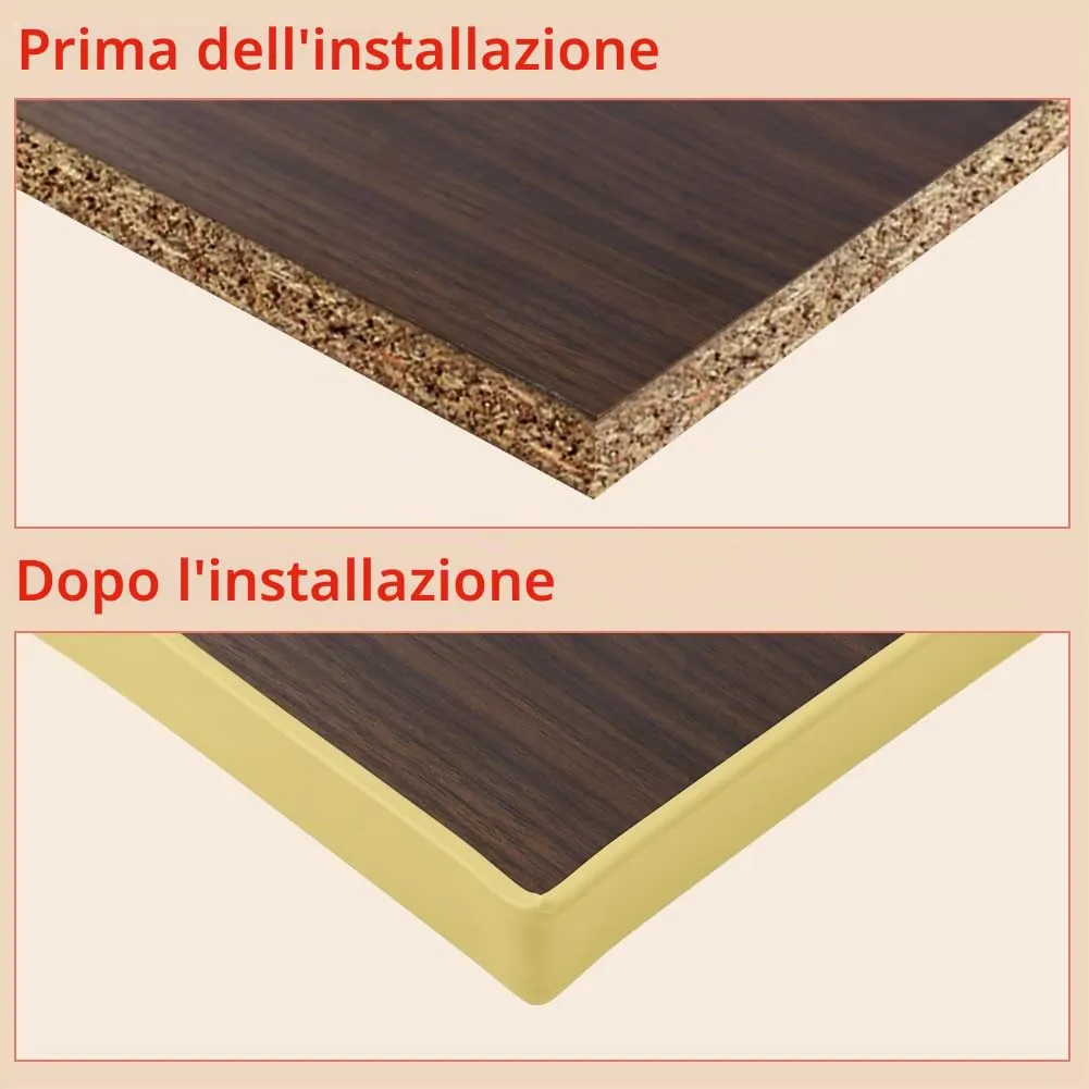 Flintronic Bordatura Autoadesiva a Forma di U, 3m x 20mm - immagine 5