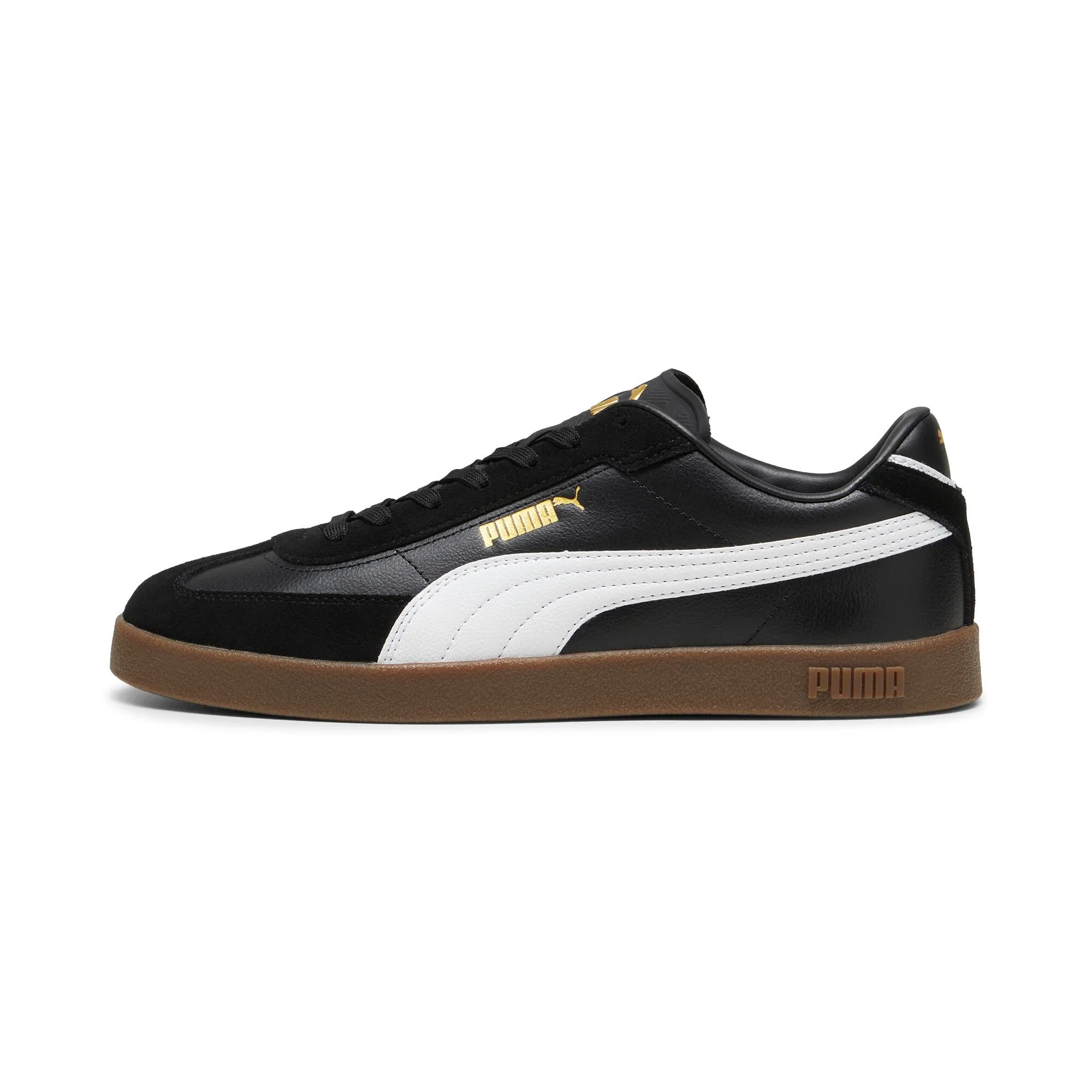 Puma Club II Era Sneaker, Puma Black-Puma White-Puma Gold, 43 EU - immagine 1