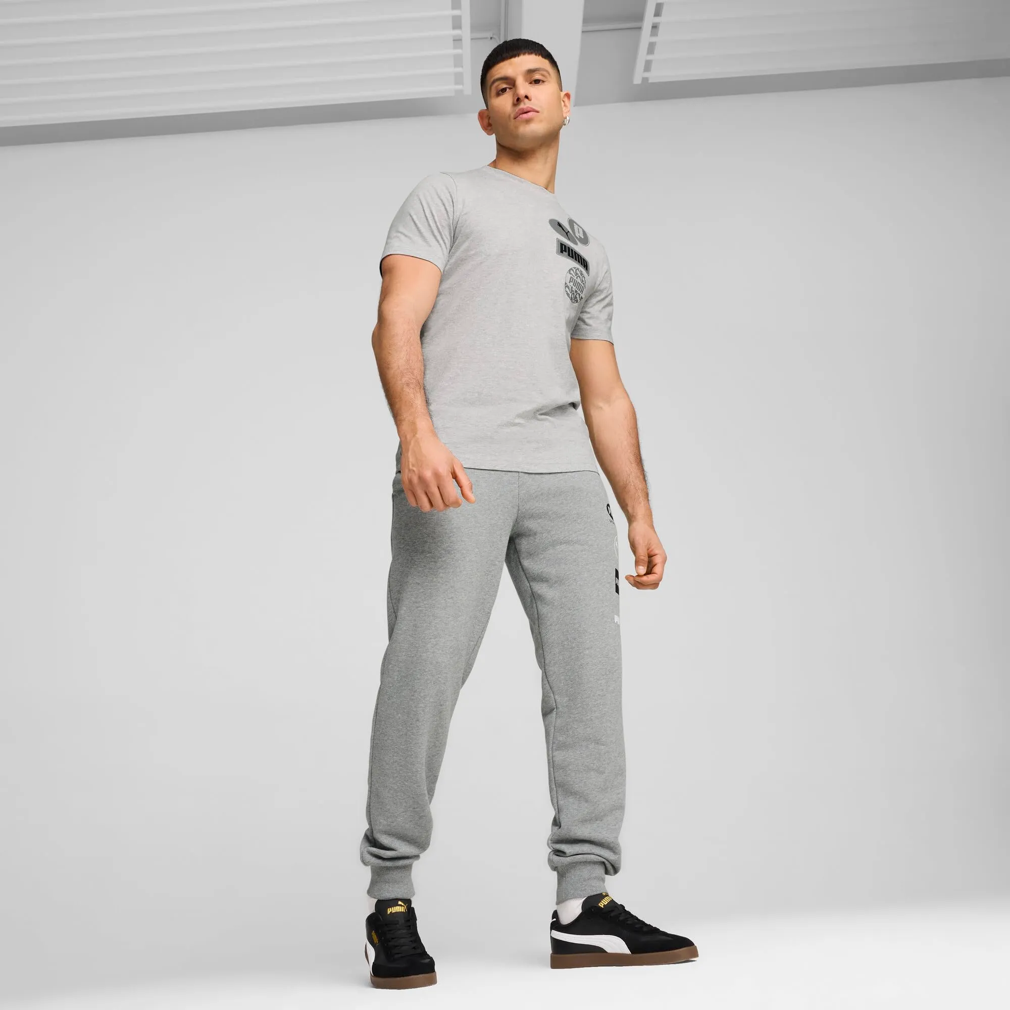 Puma Club II Era Sneaker, Puma Black-Puma White-Puma Gold, 47 EU - immagine 3