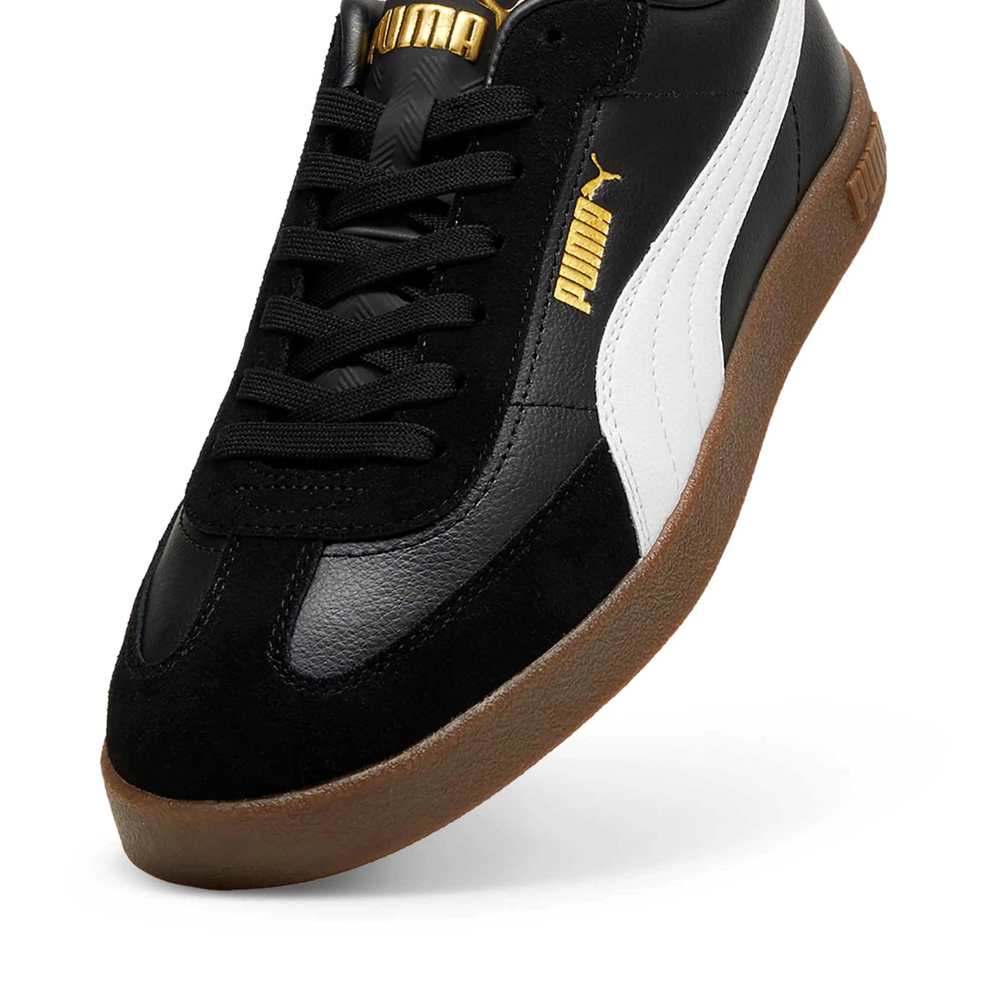 Puma Club II Era Sneaker, Puma Black-Puma White-Puma Gold, 47 EU - immagine 8
