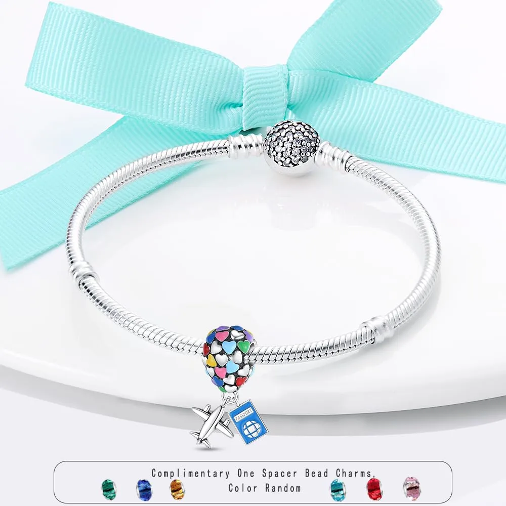 LNQOBU Ciondolo Charm Donna in Argento Sterling 925 per Bracciali e Collane - immagine 3