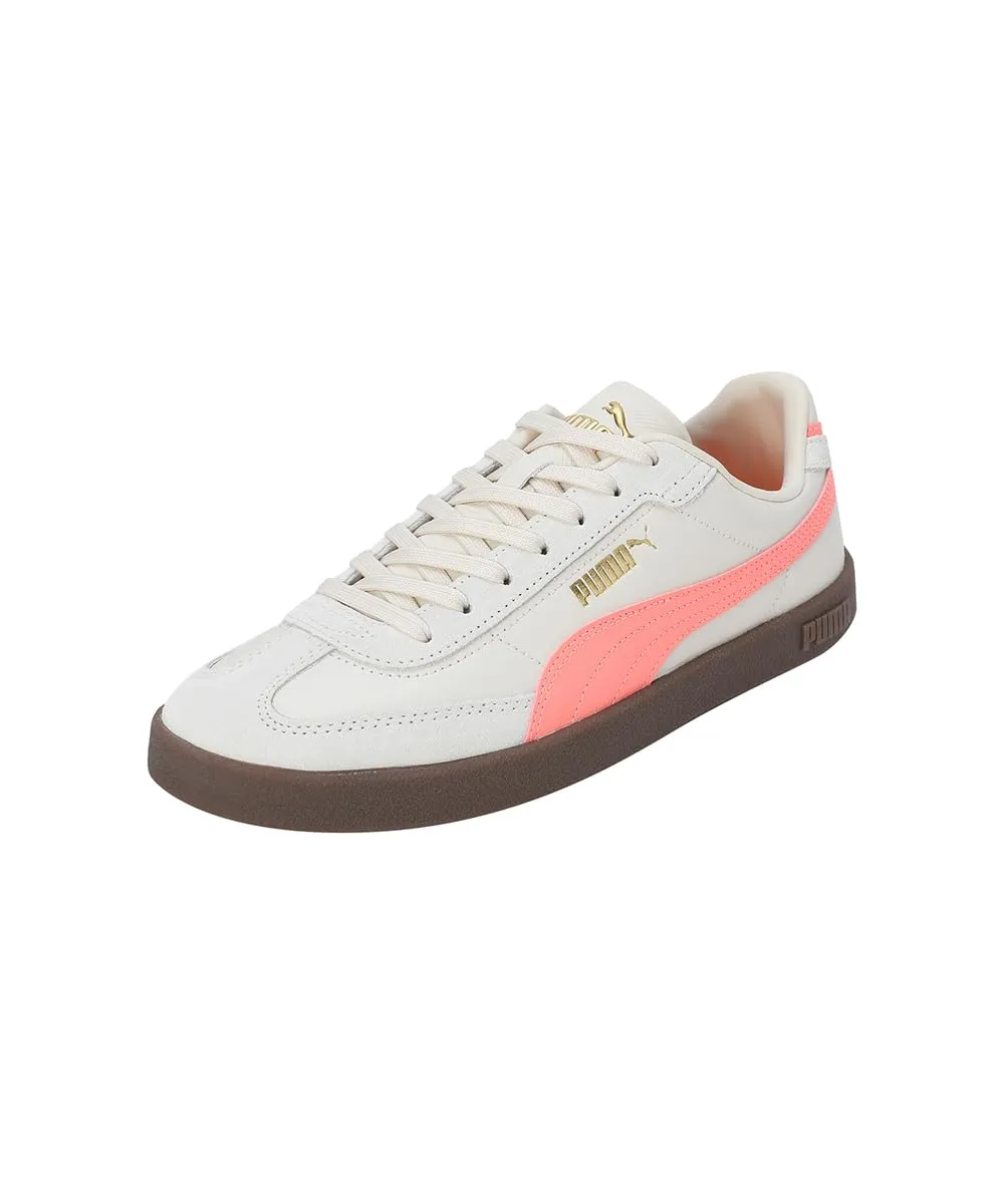 Puma Club II Era Sneaker, Alpine Snow-Fluro Peach PES-Gum, 36 EU - immagine 1