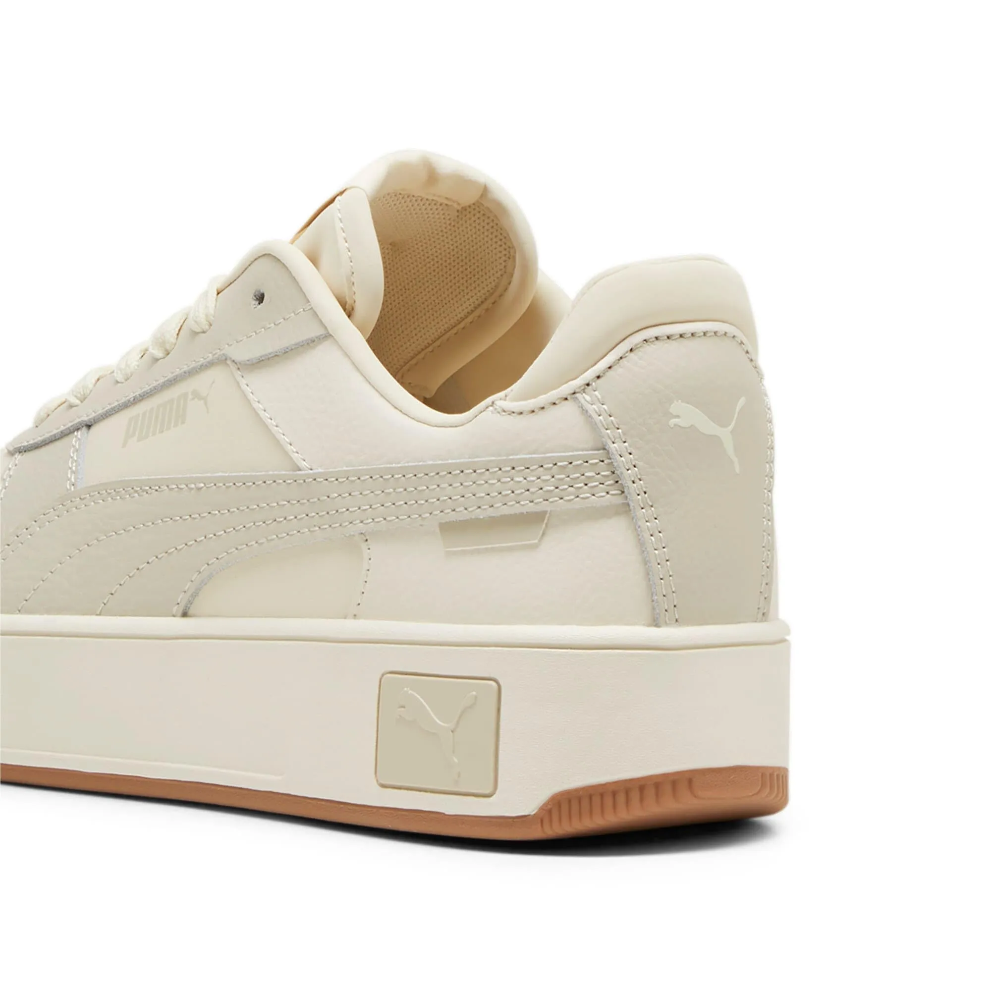 Puma Women's Carina Street Sneaker - Alpine Snow Desert Dust - 38 EU - immagine 4