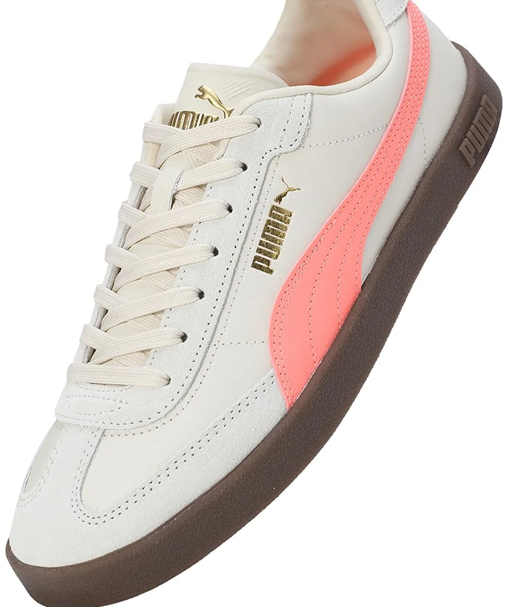 Puma Club II Era Sneaker, Alpine Snow-Fluro Peach PES-Gum, 44.5 EU - immagine 7