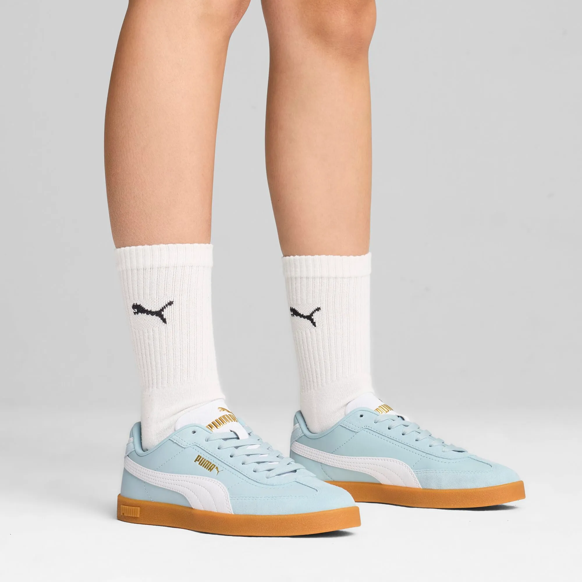 Puma Club II Era Sneaker, Frosted Dew-Puma White-Gum, 37 EU - immagine 7
