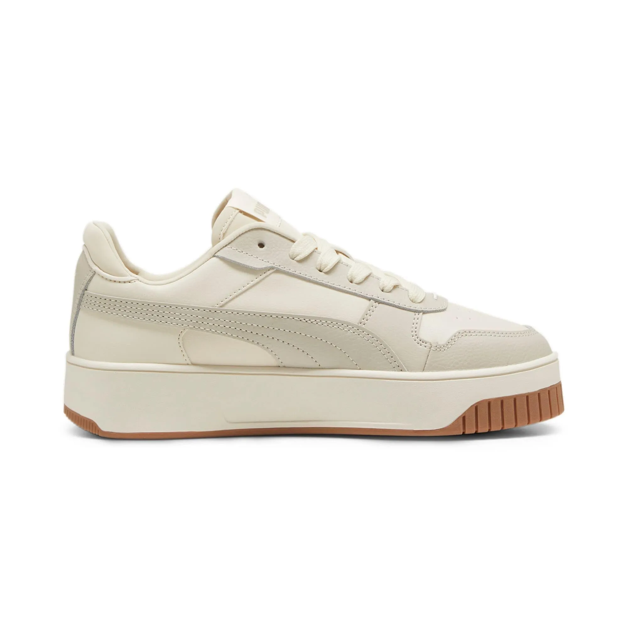 Puma Women's Carina Street Sneaker, Alpine Snow-Desert Dust, 39 EU - immagine 5