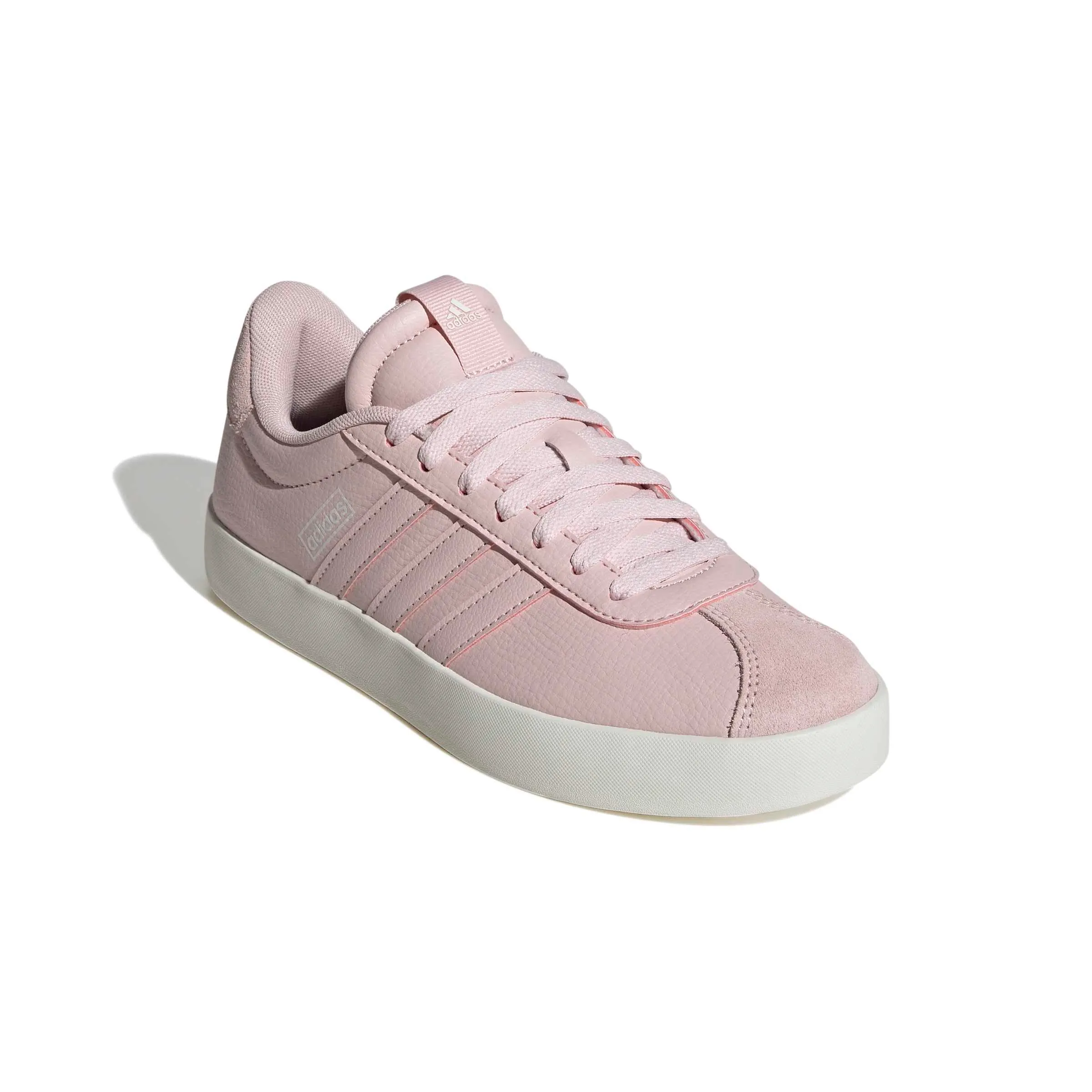 Adidas VL Court 3.0 Scarpe da Donna, Rosa Sabbia Bianco Sporco, 39 EU - immagine 4
