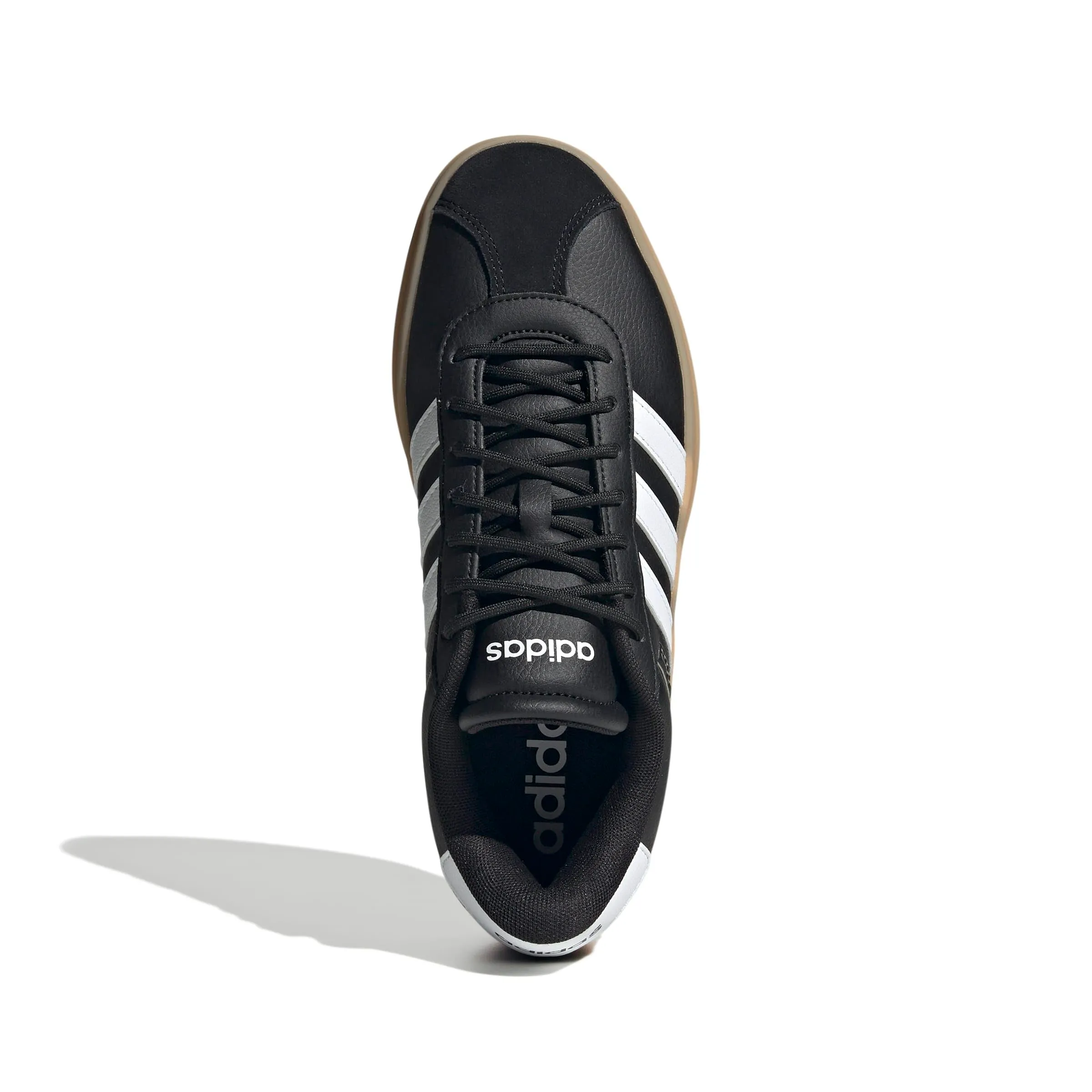 adidas VL Court Bold Sneaker da Donna, Nero/Bianco/Cyber Metallico, 38 2/3 EU - immagine 4