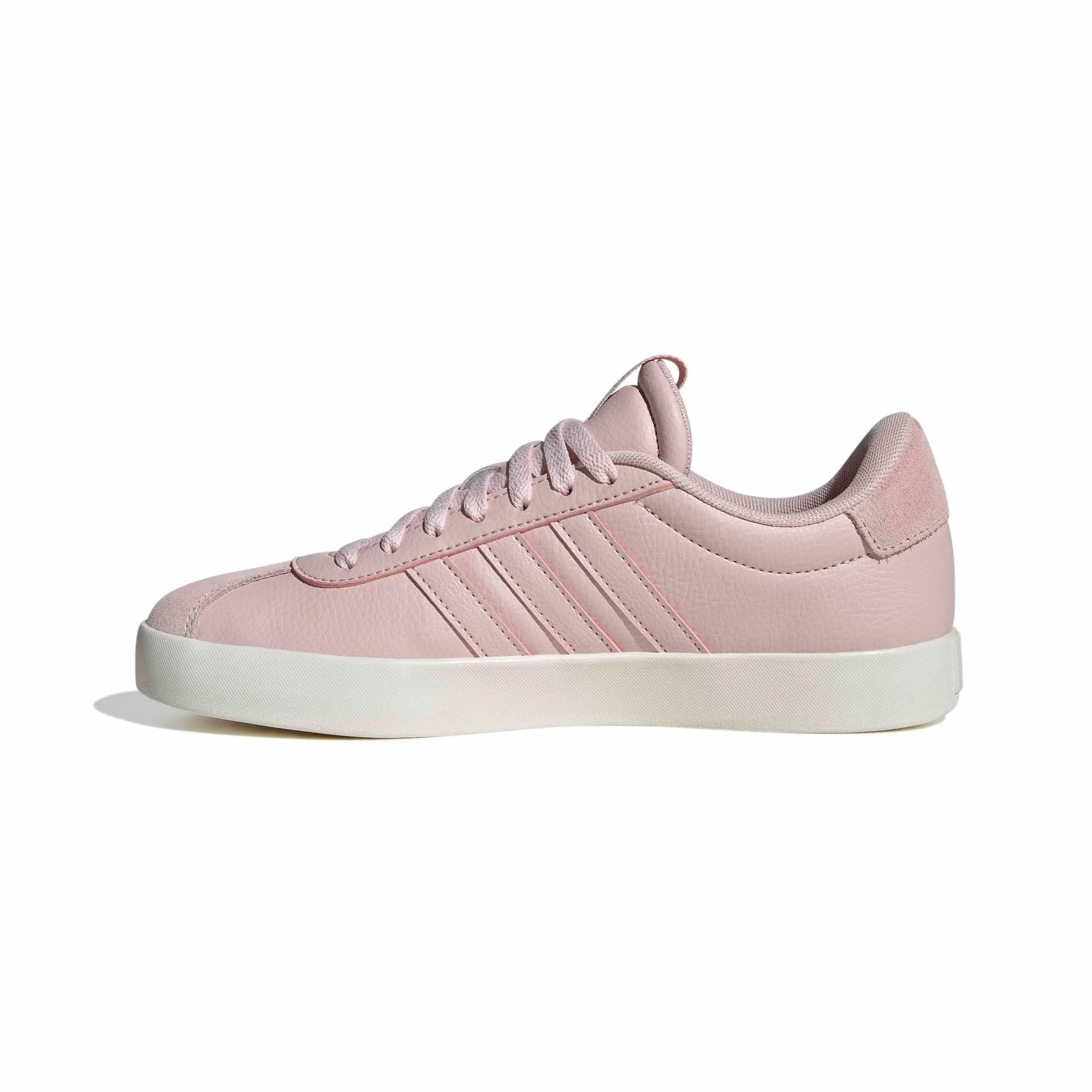 Adidas VL Court 3.0 Skateboarding Shoes Low - Sand Pink / Off White, 36 2/3 EU - immagine 1