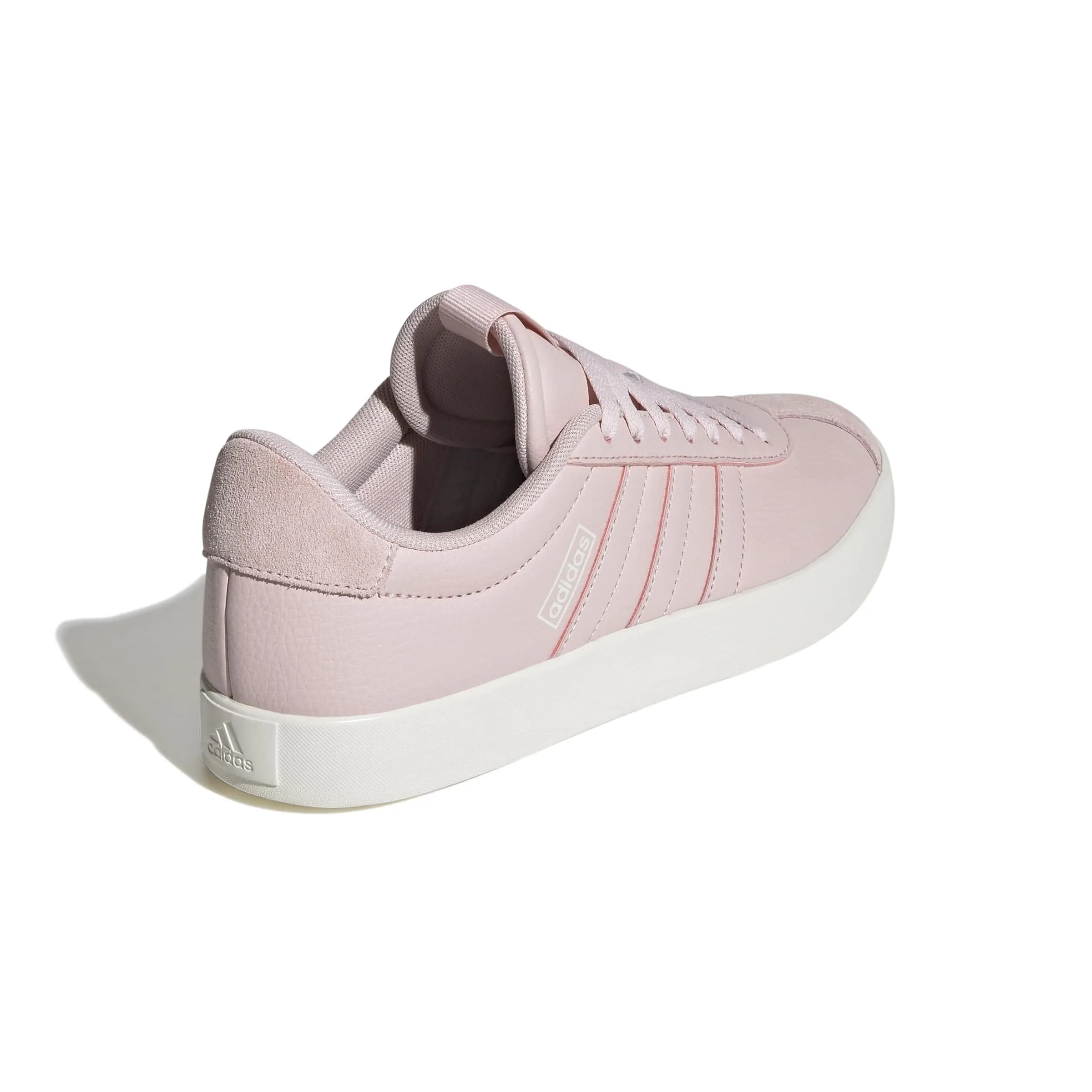 Adidas VL Court 3.0 Skateboarding Shoes Low - Sand Pink / Off White, 36 2/3 EU - immagine 5