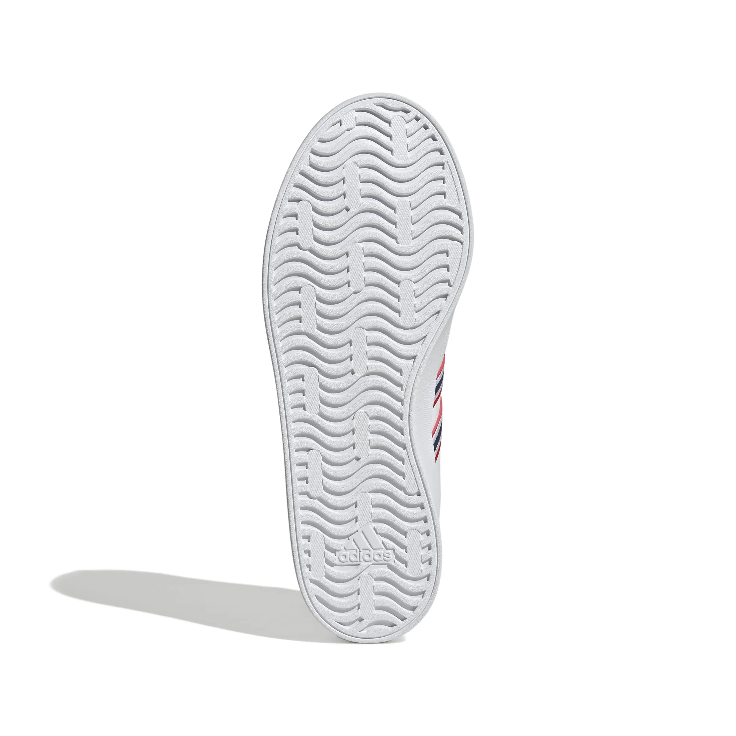 adidas VL Court 3.0 Women's Sneakers - White/Navy/Scarlet - IH3207 - immagine 3