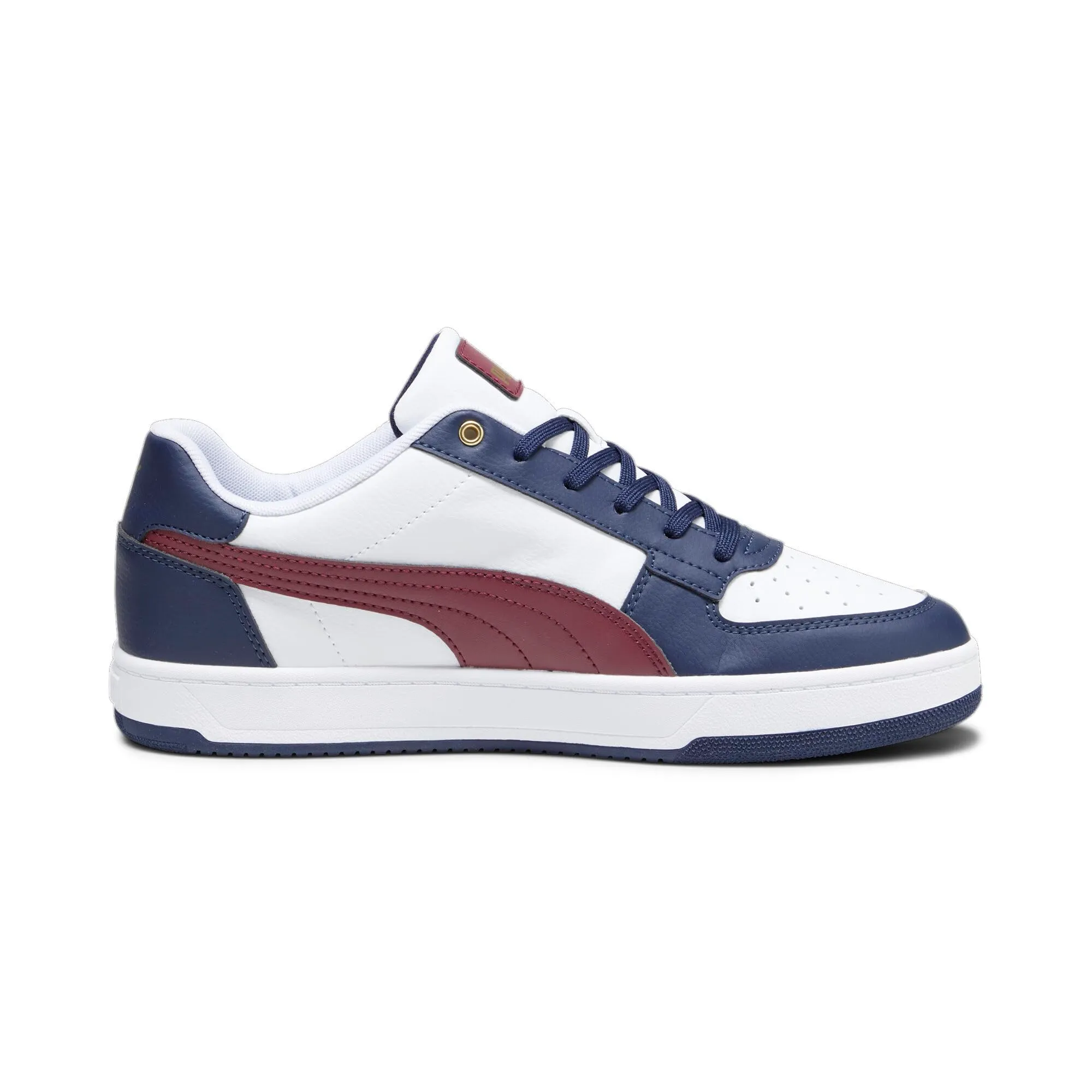 Puma Caven 2.0 Unisex Sneaker - White Dark Jasper Navy Gold, 46 EU - immagine 7