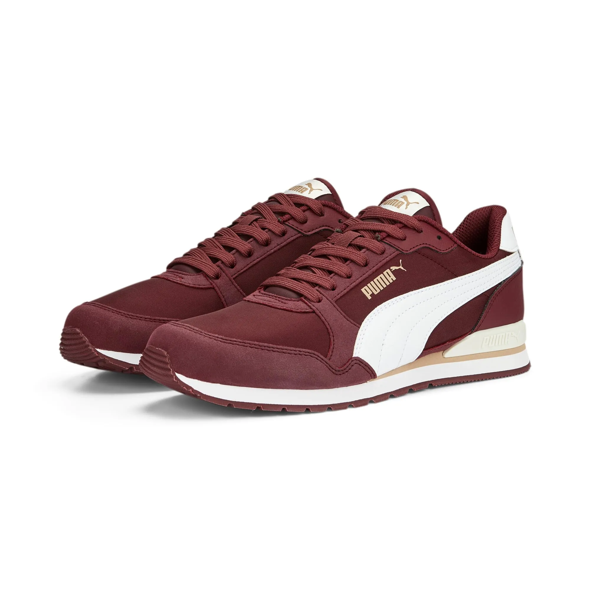 Puma St Runner V3 Nl Sneaker Unisex Adulto - Team Regal Red/White/Dusty Tan, 42.5 EU - immagine 2