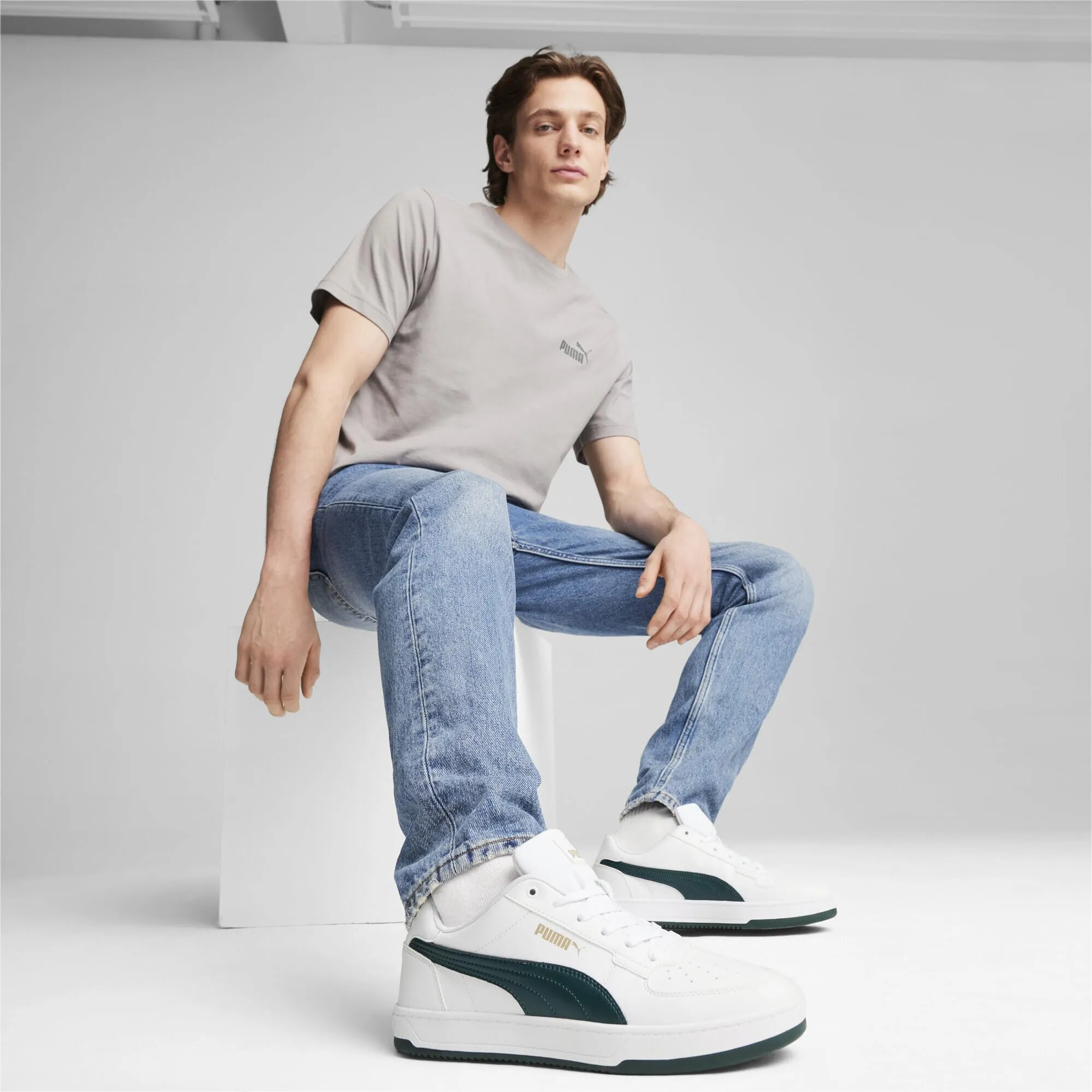 PUMA Caven 2.0 Unisex Adult Sneakers - White Dark Myrtle Gold, 40 EU - immagine 2