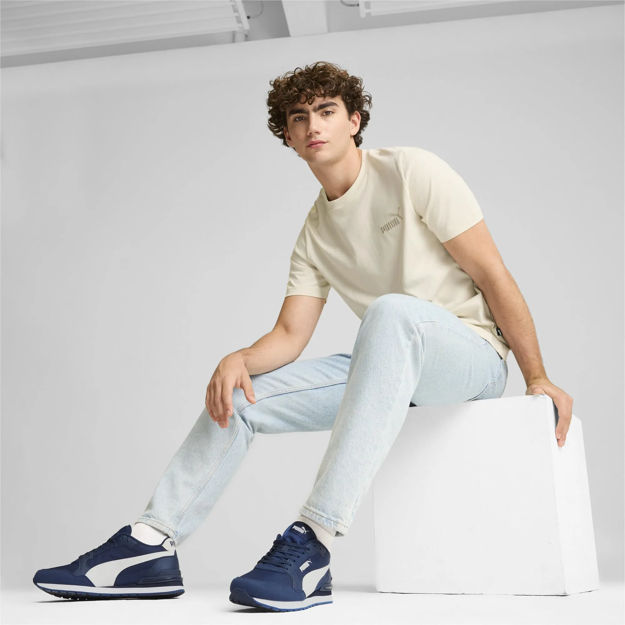 Puma ST Runner V4 NL Sneaker, Club Navy-Puma White, 47 EU - immagine 2