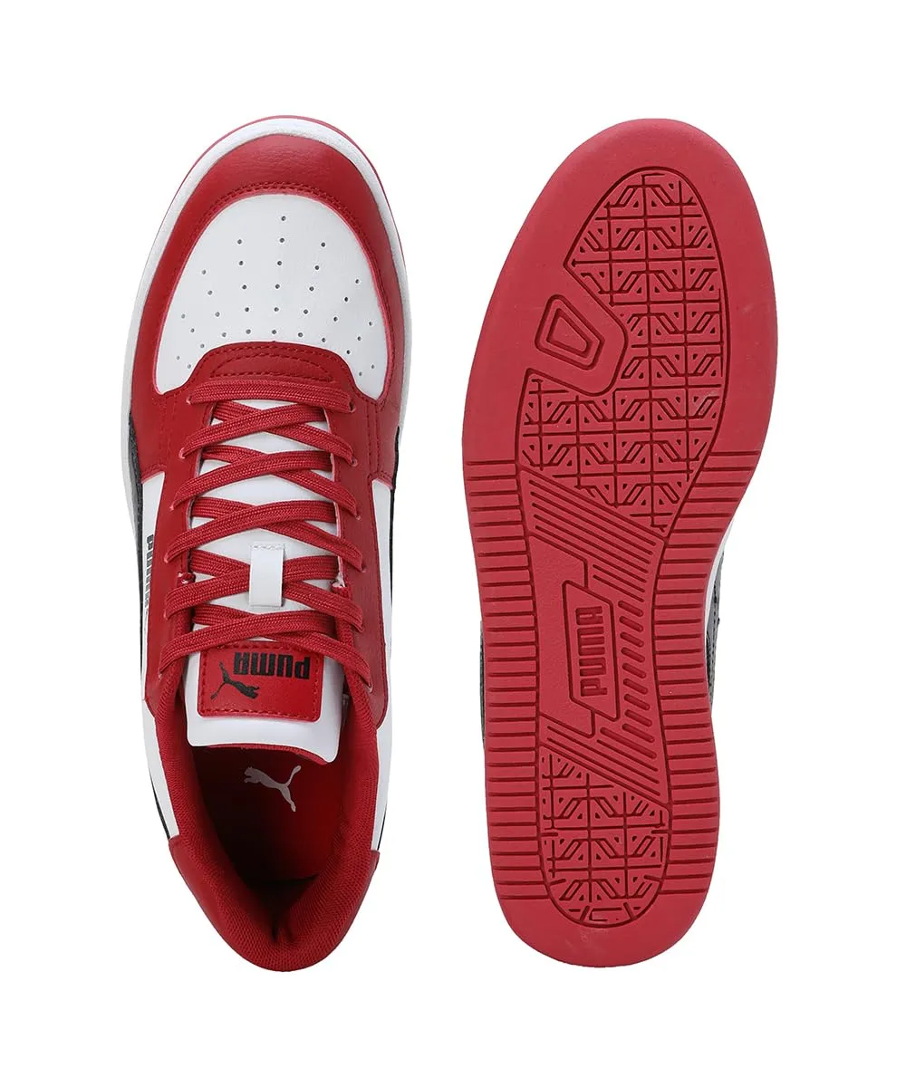 PUMA Caven 2.0 Unisex Sneaker - Club Red White Black, 41 EU - immagine 6