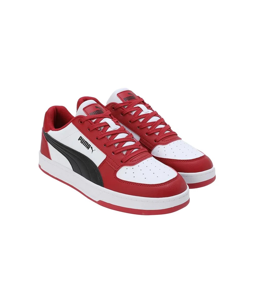 PUMA Caven 2.0 Unisex Sneaker - Club Red White Black, 41 EU - immagine 8