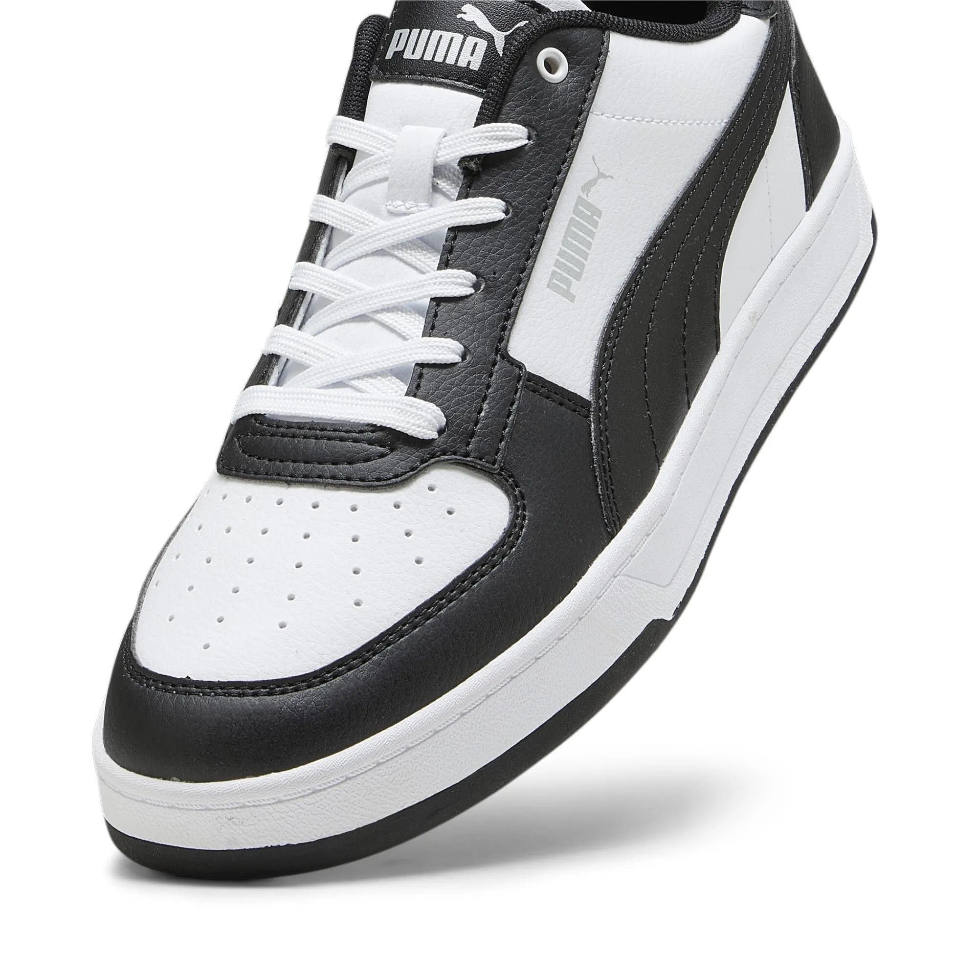 Puma Caven 2.0 Unisex Sneaker - White Black Silver Metallic, 42.5 EU - immagine 7