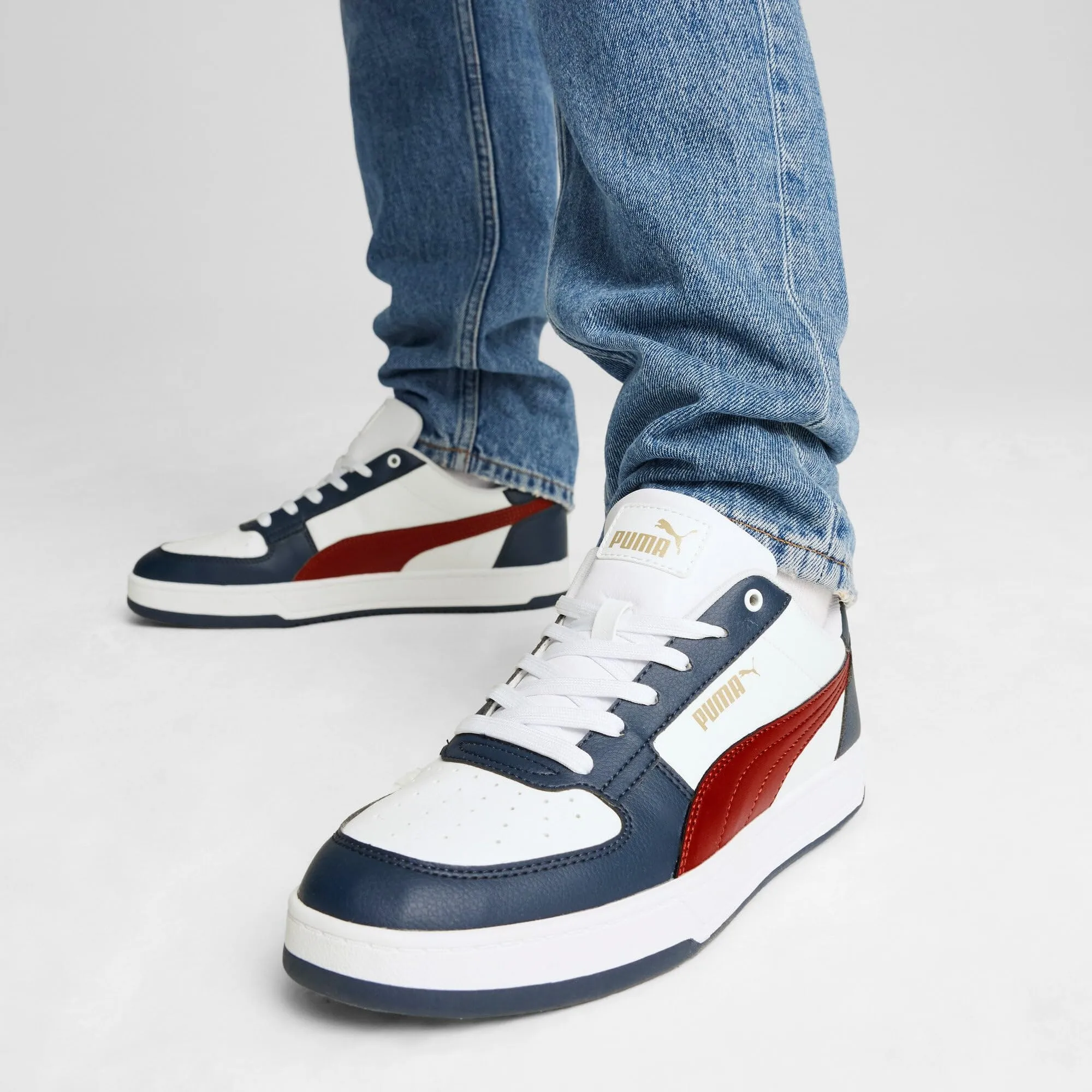 Puma Caven 2.0 Unisex Adult Sneakers, White Mars Red Club Navy, 44 EU - immagine 9