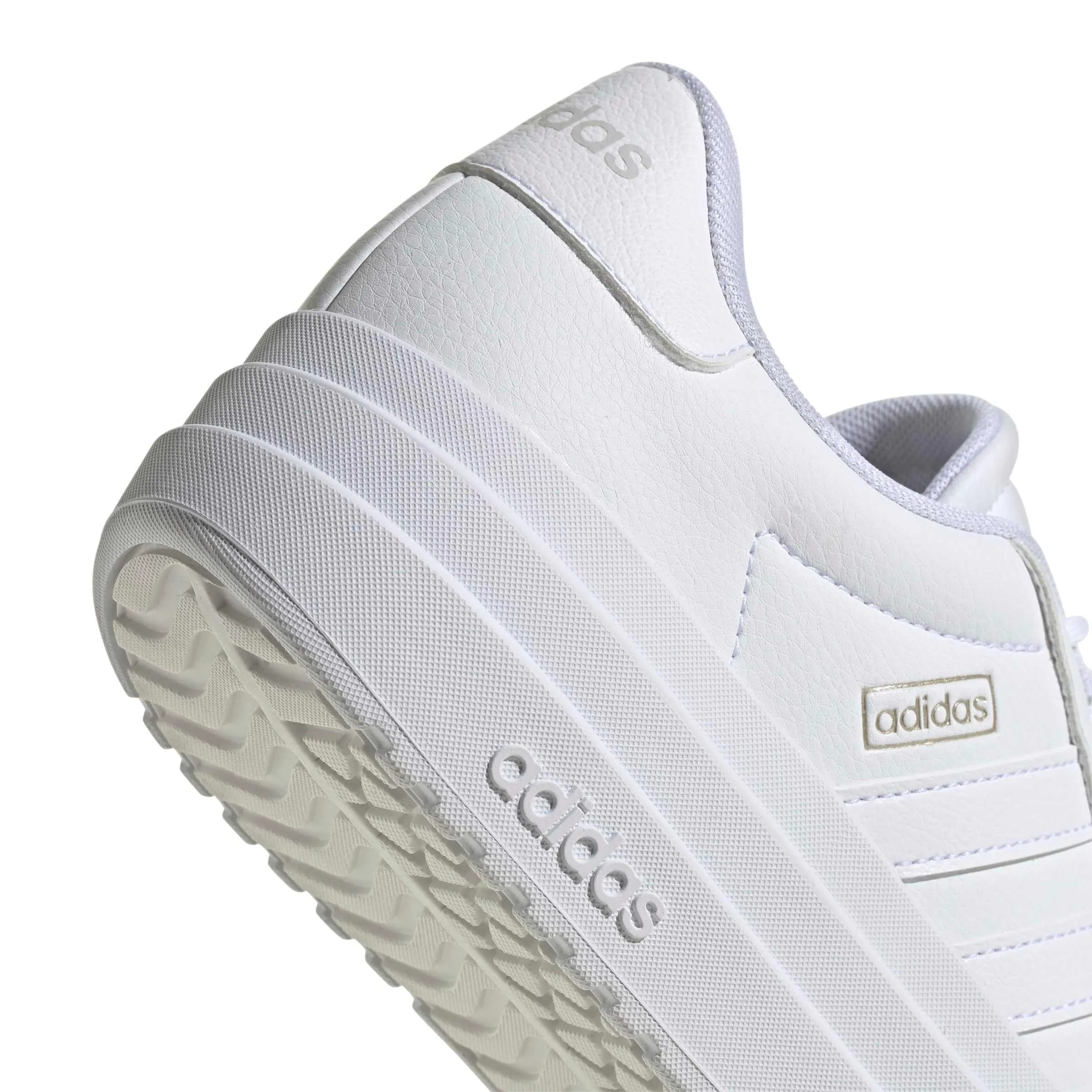 Adidas VL Court Bold Donna, Bianco/Bianco/Bianco Cristallo, 7.5 - immagine 8
