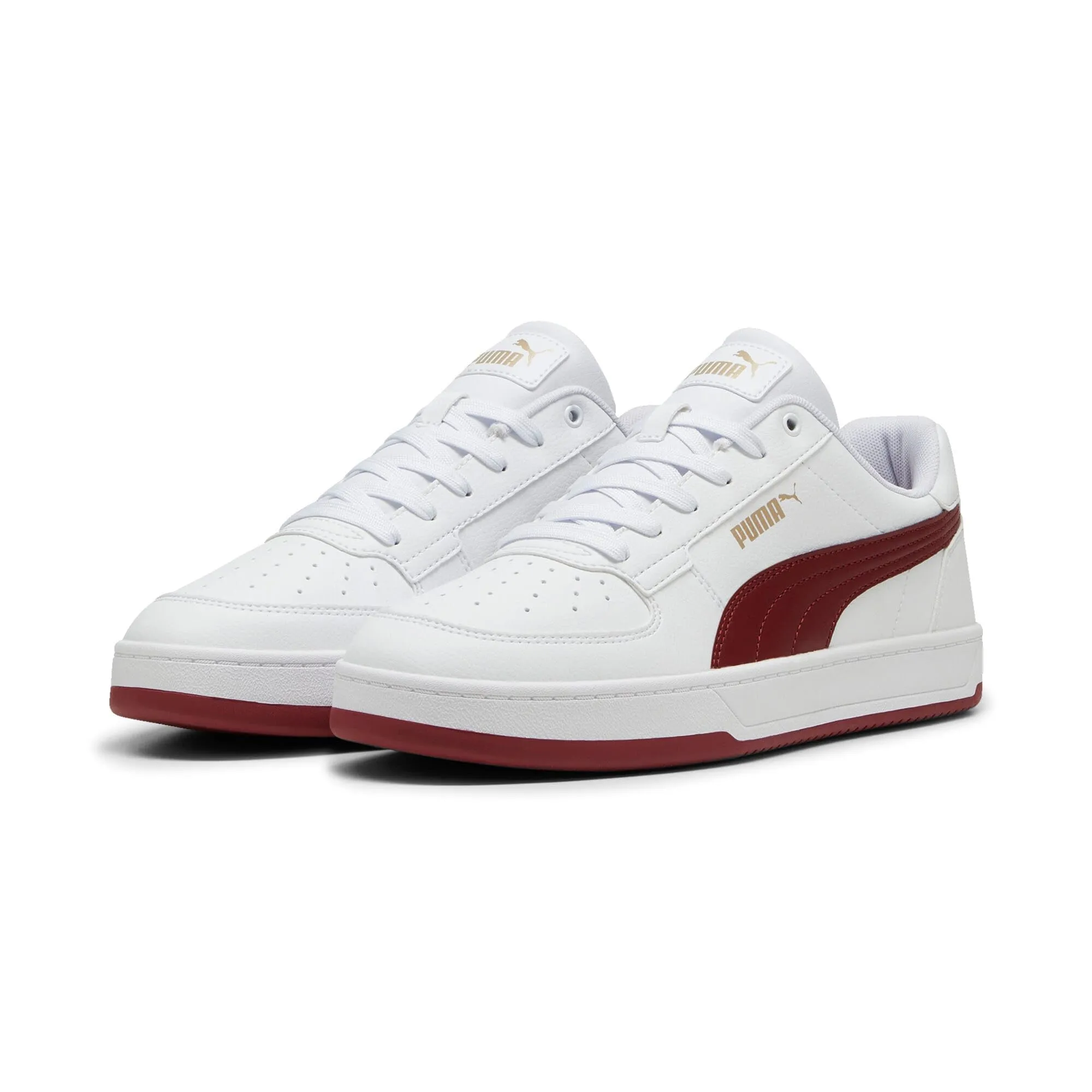Puma Caven 2.0 Sneaker, Puma White-Intense Red-Puma Gold, 44 EU - immagine 8
