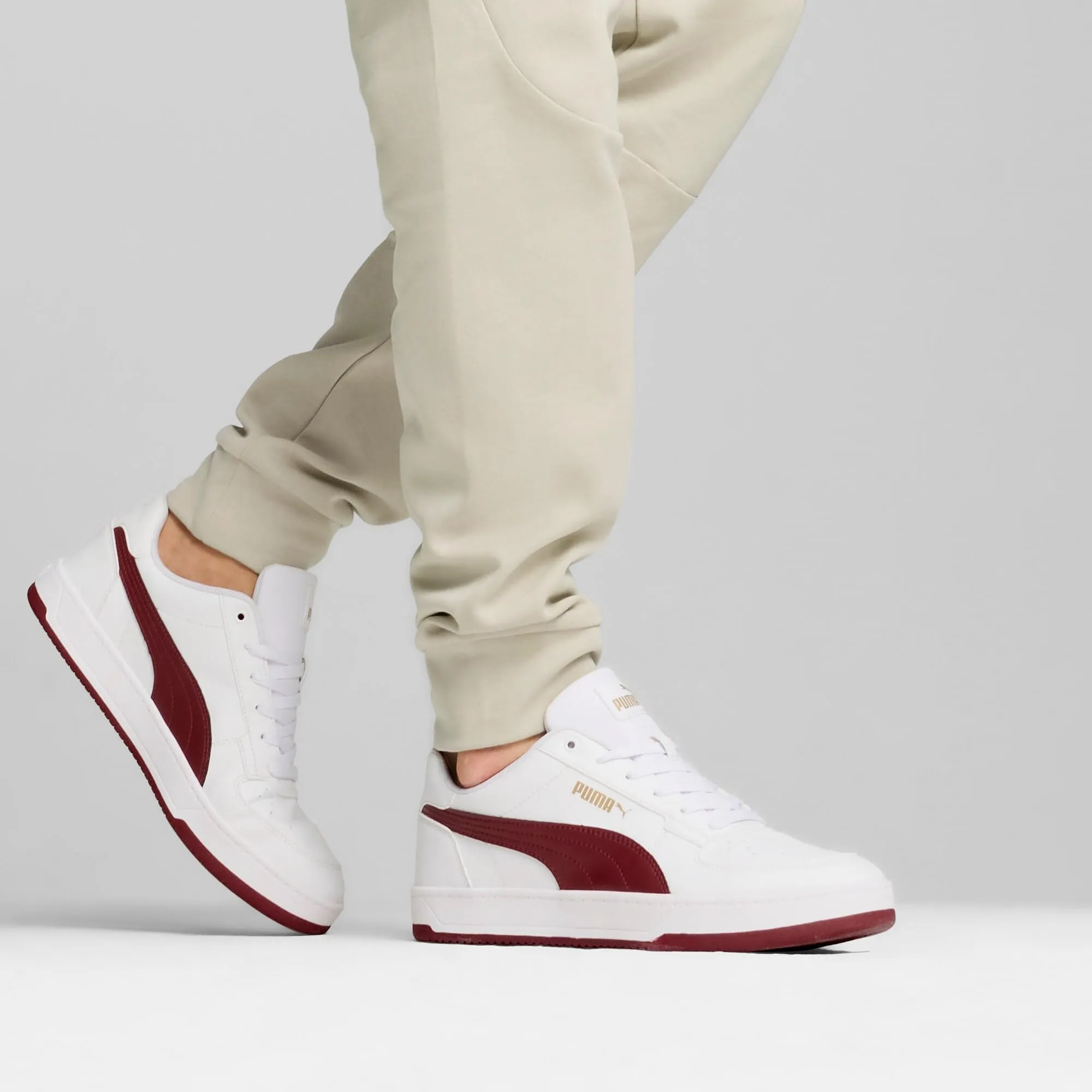 Puma Caven 2.0 Sneaker, Puma White-Intense Red-Puma Gold, 44 EU - immagine 9
