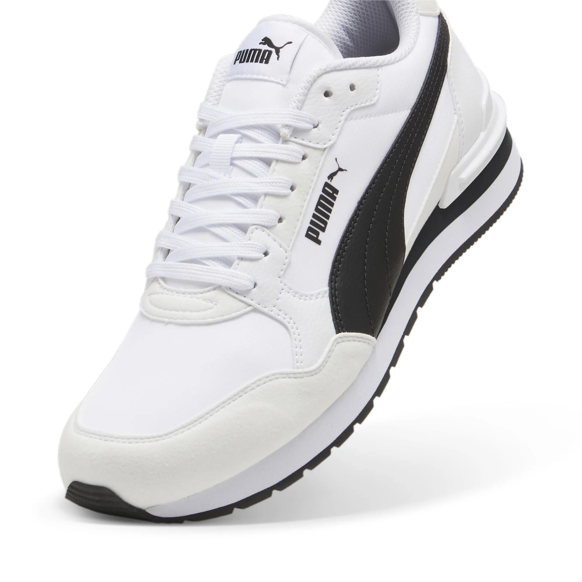 Puma ST Runner V4 NL Sneaker, Puma White-Puma Black-Cast Iron, 40.5 EU - immagine 8