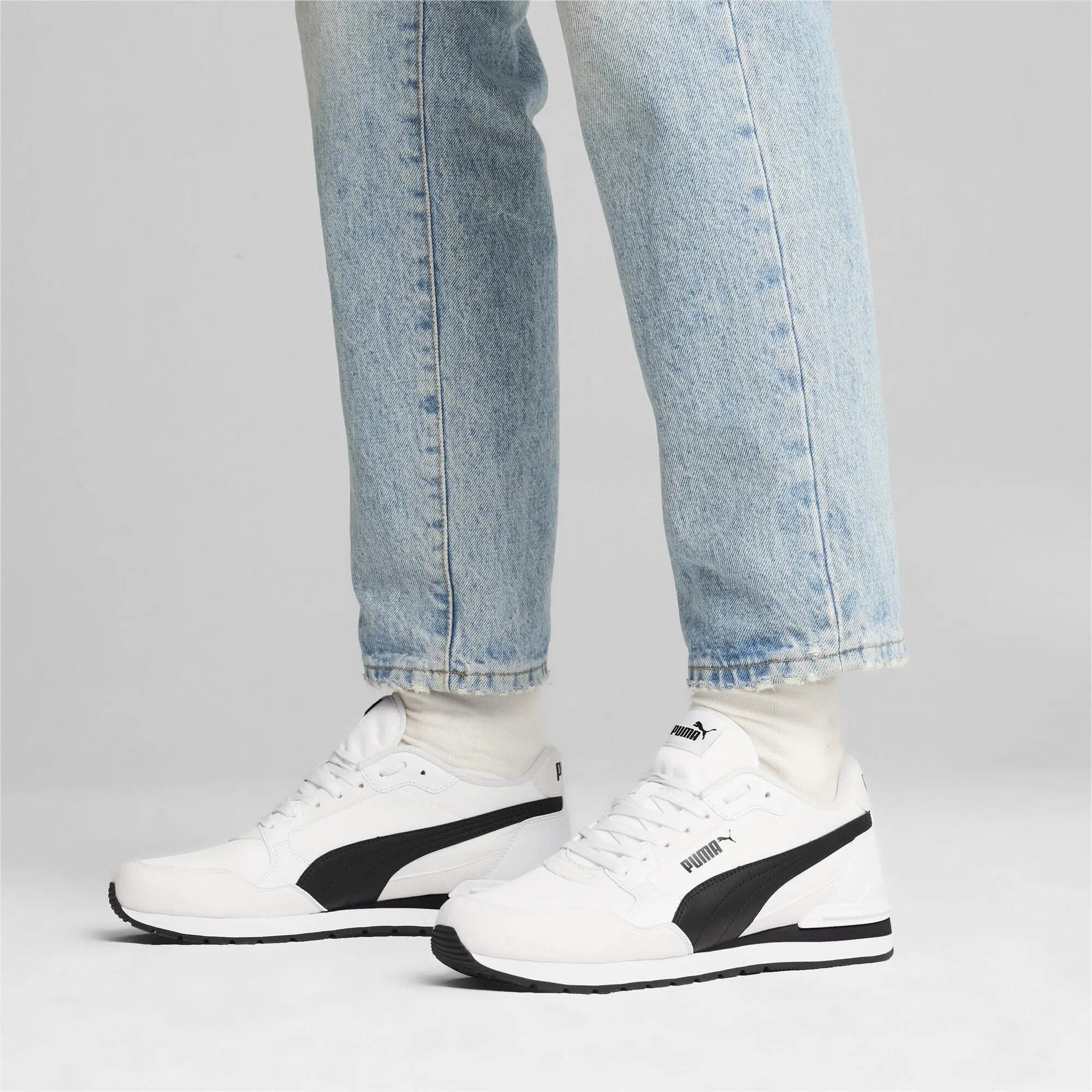 Puma ST Runner V4 NL Sneaker, Puma White-Puma Black-Cast Iron, 40.5 EU - immagine 9