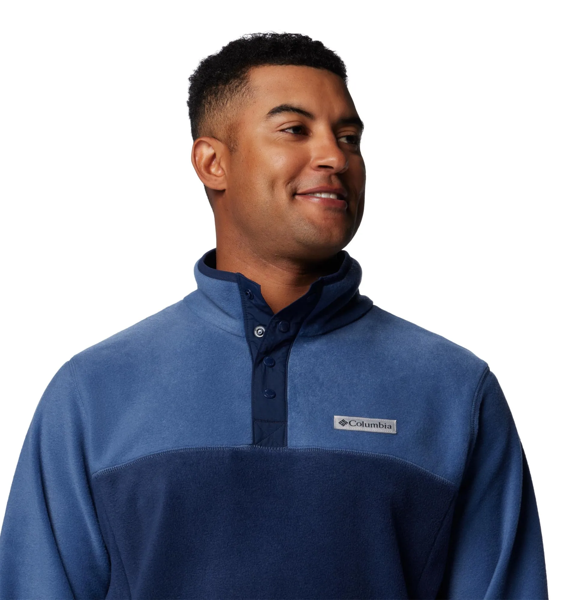 Columbia Steens Half Snap II Men's Pullover, Navy/Dark Mountain, XS - immagine 6