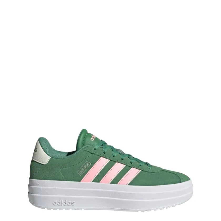 Adidas VL Court Bold Scarpe da donna - Verde Rosa Spark Avorio - Taglia 6 - immagine 9