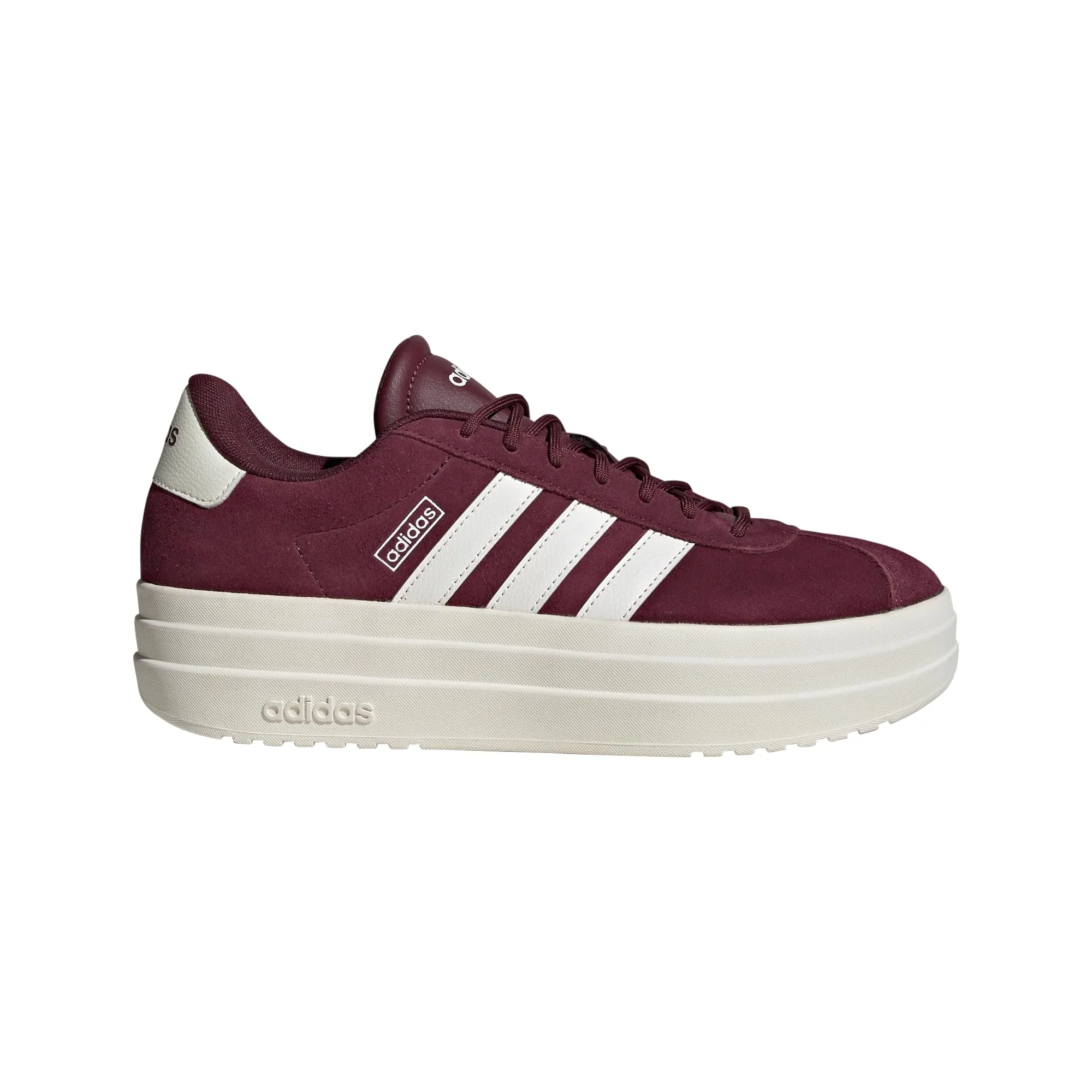 Adidas VL Court Bold Donna, Bianco Granata, 44 EU - immagine 1