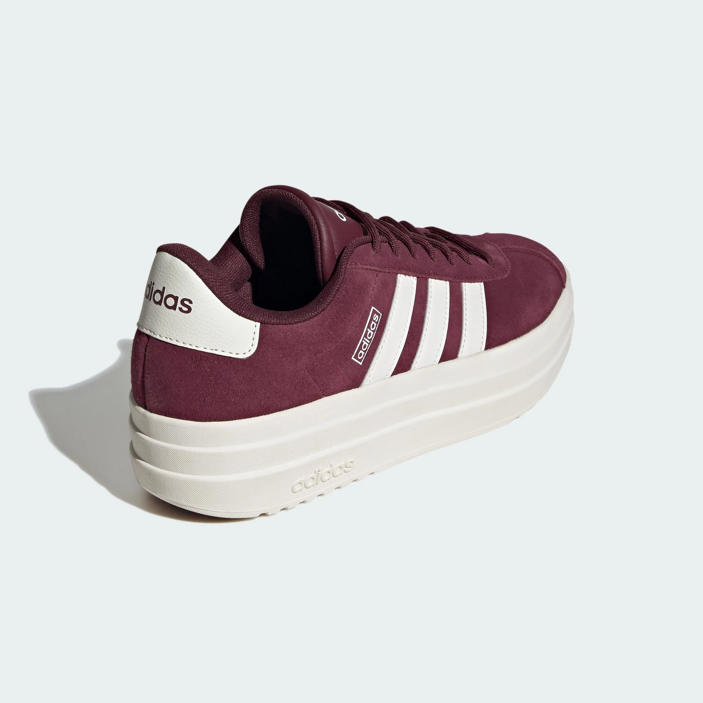 Adidas VL Court Bold Donna, Bianco Granata, 44 EU - immagine 6