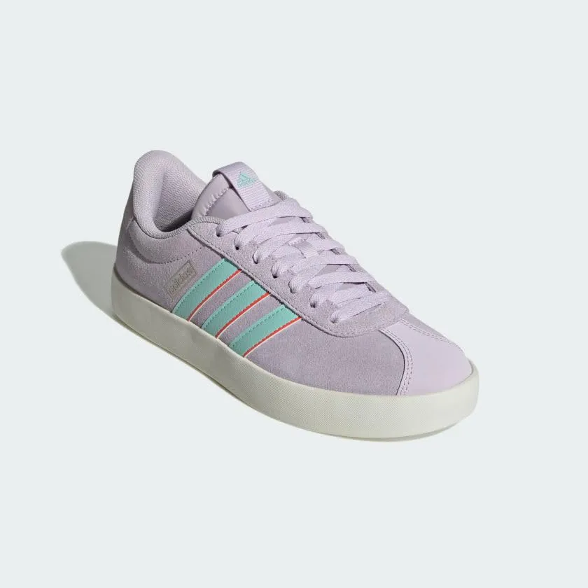 Adidas Donna VL Court 3.0 Lavanda Ghiaccio/Semi Flash Acqua/Rosso Solare - immagine 4